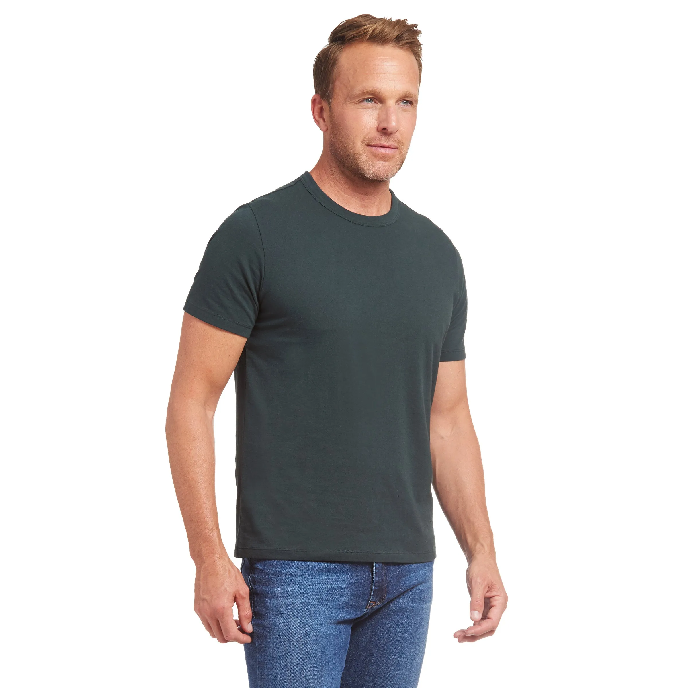 Classic Crew Driggs Tee sold by Mott & Bow product image thumbnail 4