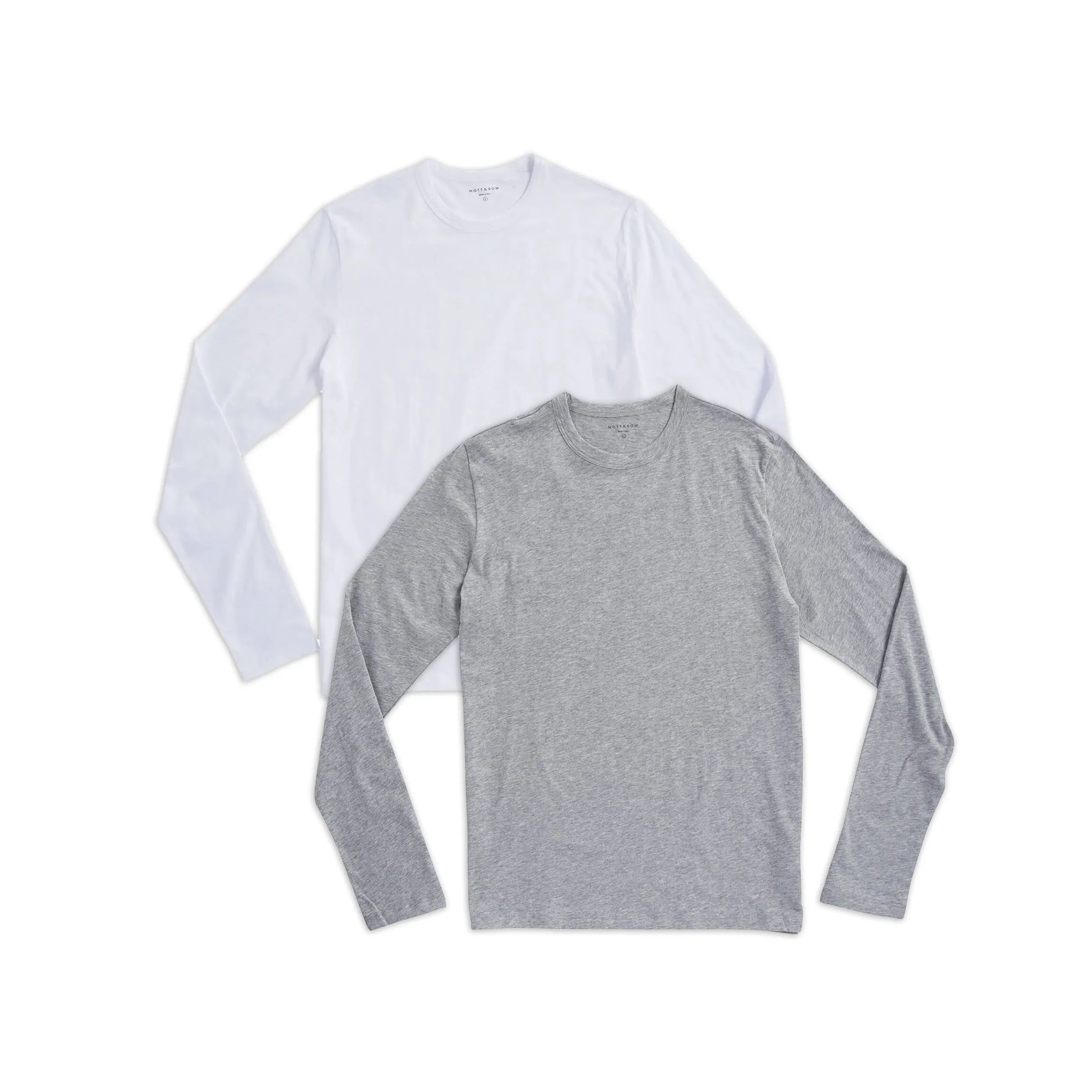 Long Sleeve Crew Tee Driggs 2-Pack sold by Mott & Bow