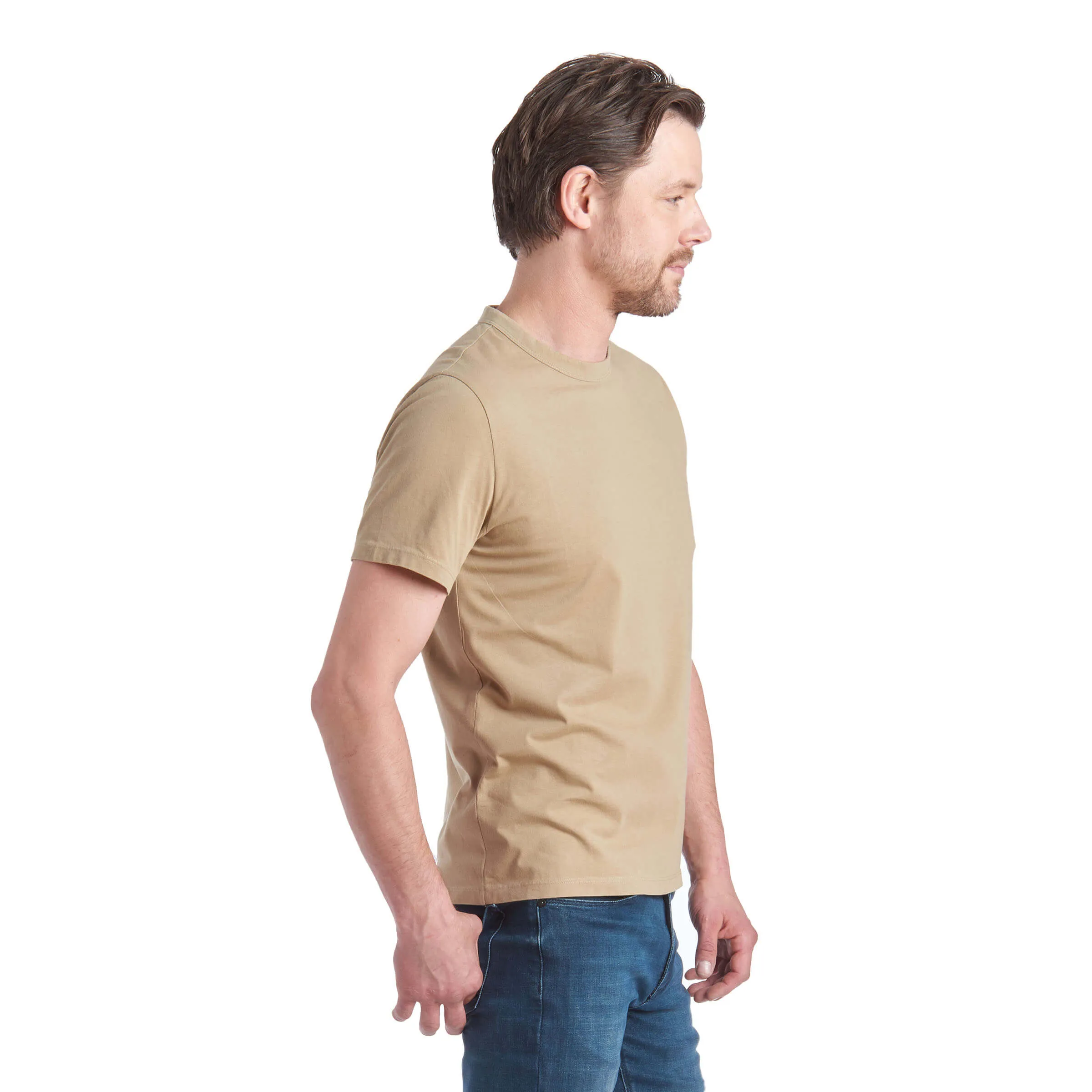 Classic Crew Driggs Tee sold by Mott & Bow product image thumbnail 4