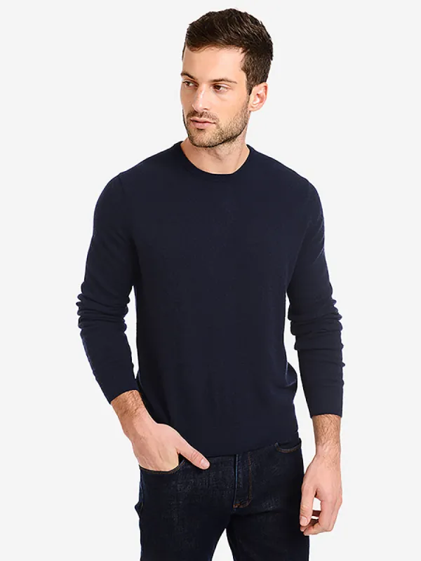 Classic Cashmere Crew Bergen Sweater made by Mott & Bow