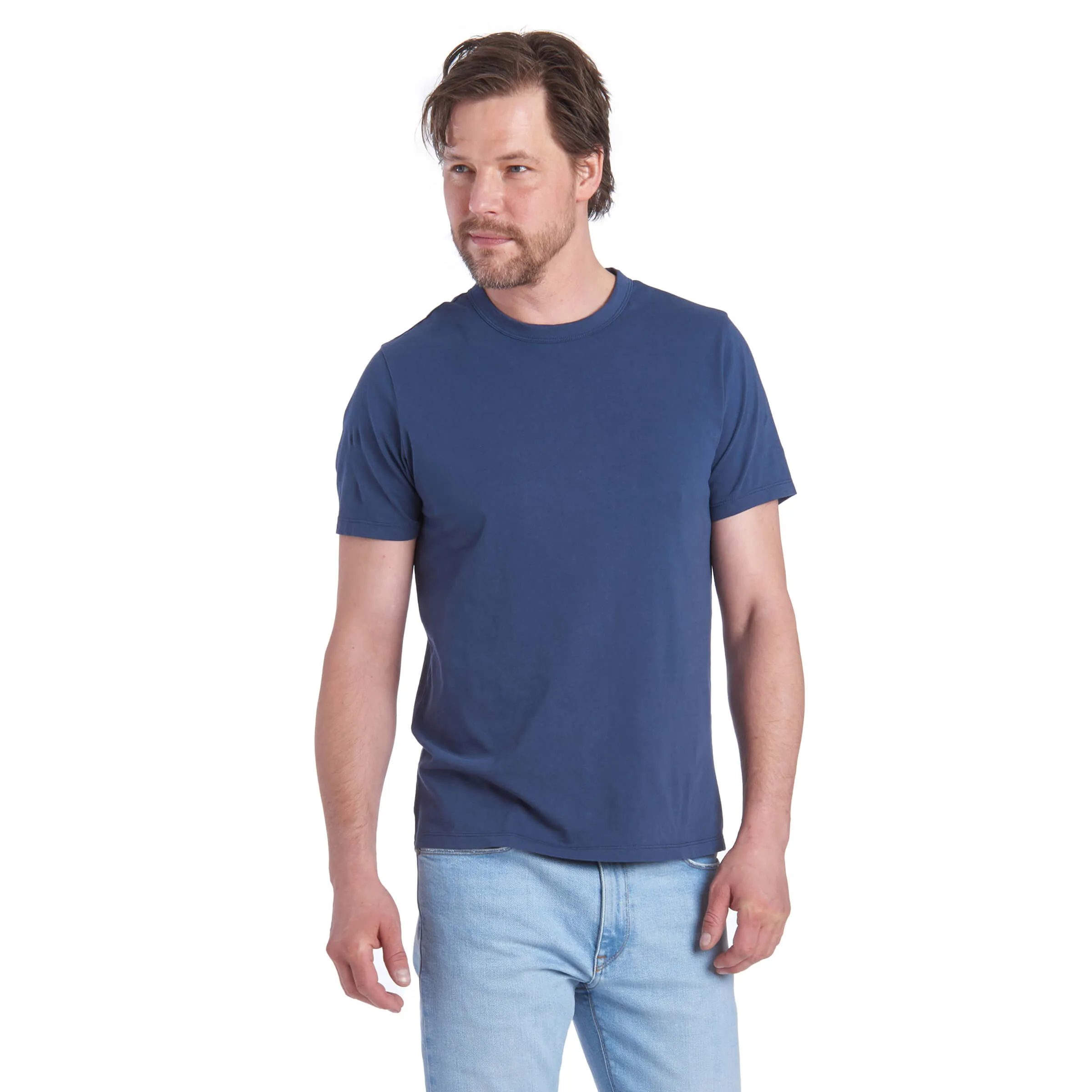 Classic Crew Driggs Tee sold by Mott & Bow product image thumbnail 3