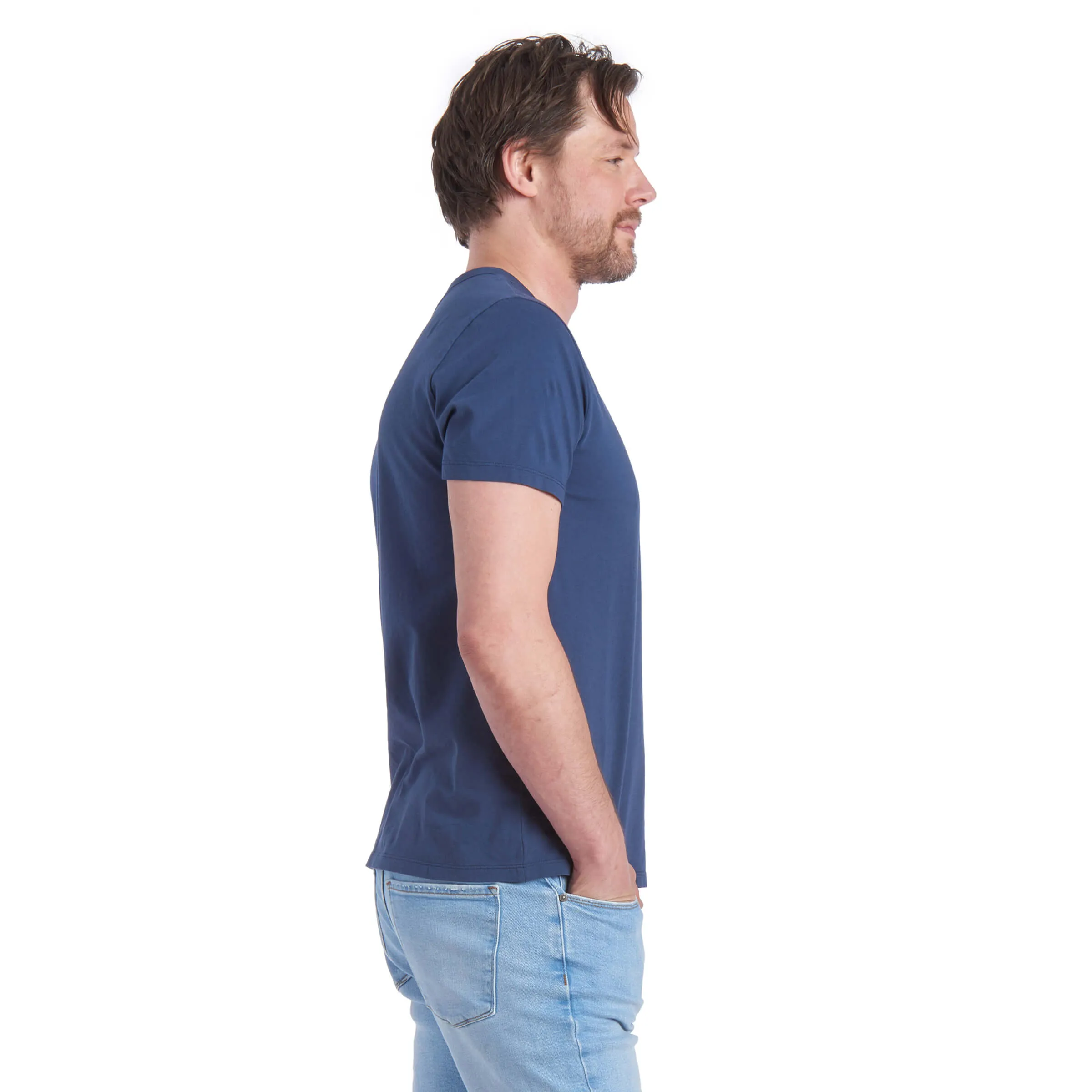 Classic Crew Driggs Tee sold by Mott & Bow product image thumbnail 5