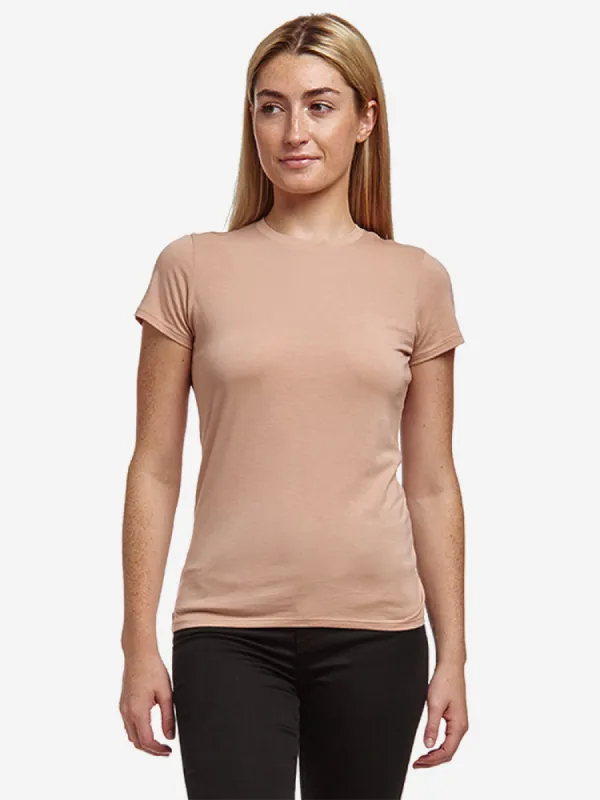Fitted Crew Marcy Tee sold by Mott & Bow