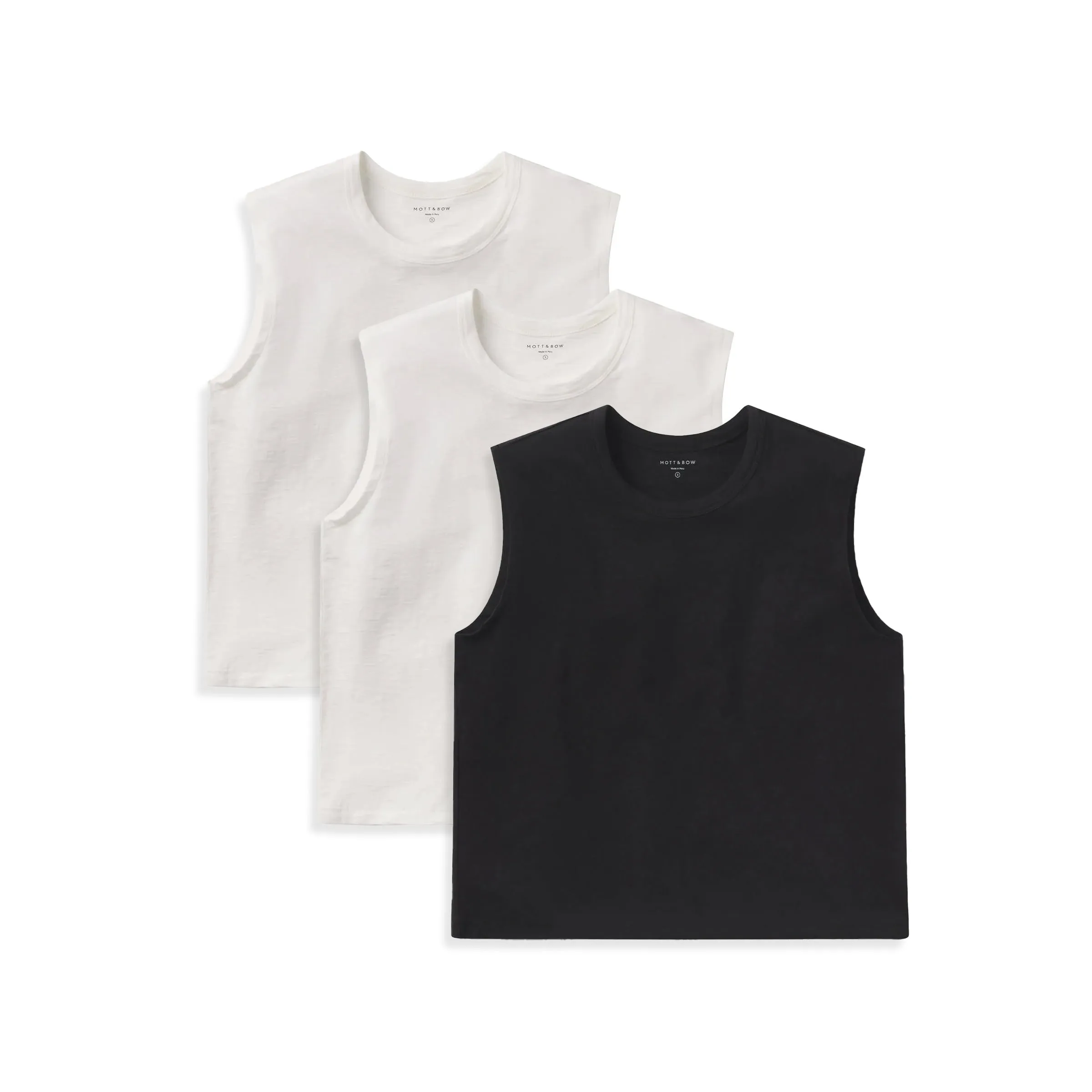 Relaxed Slub Tank 3-Pack sold by Mott & Bow product image thumbnail 3