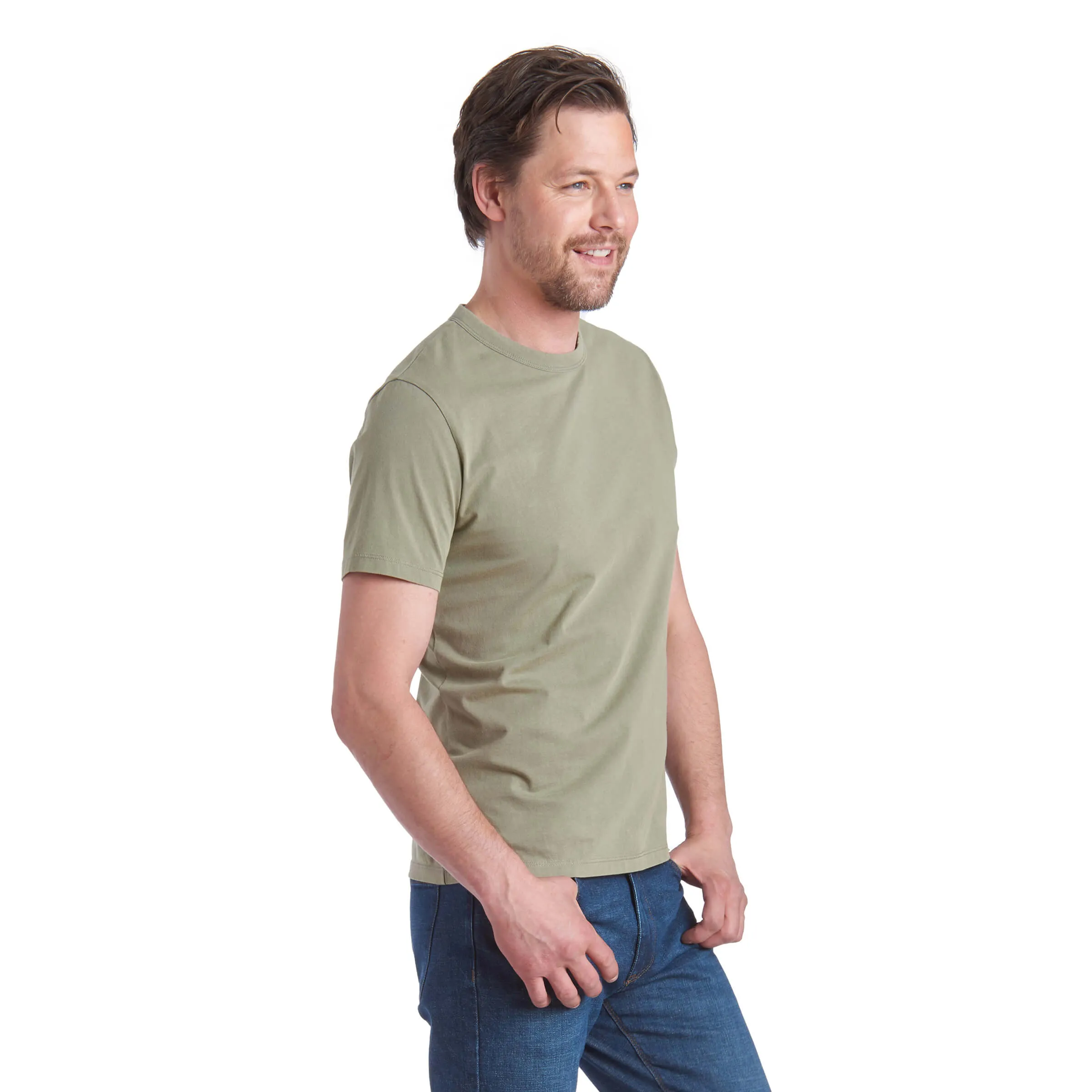 Classic Crew Driggs Tee sold by Mott & Bow product image thumbnail 5