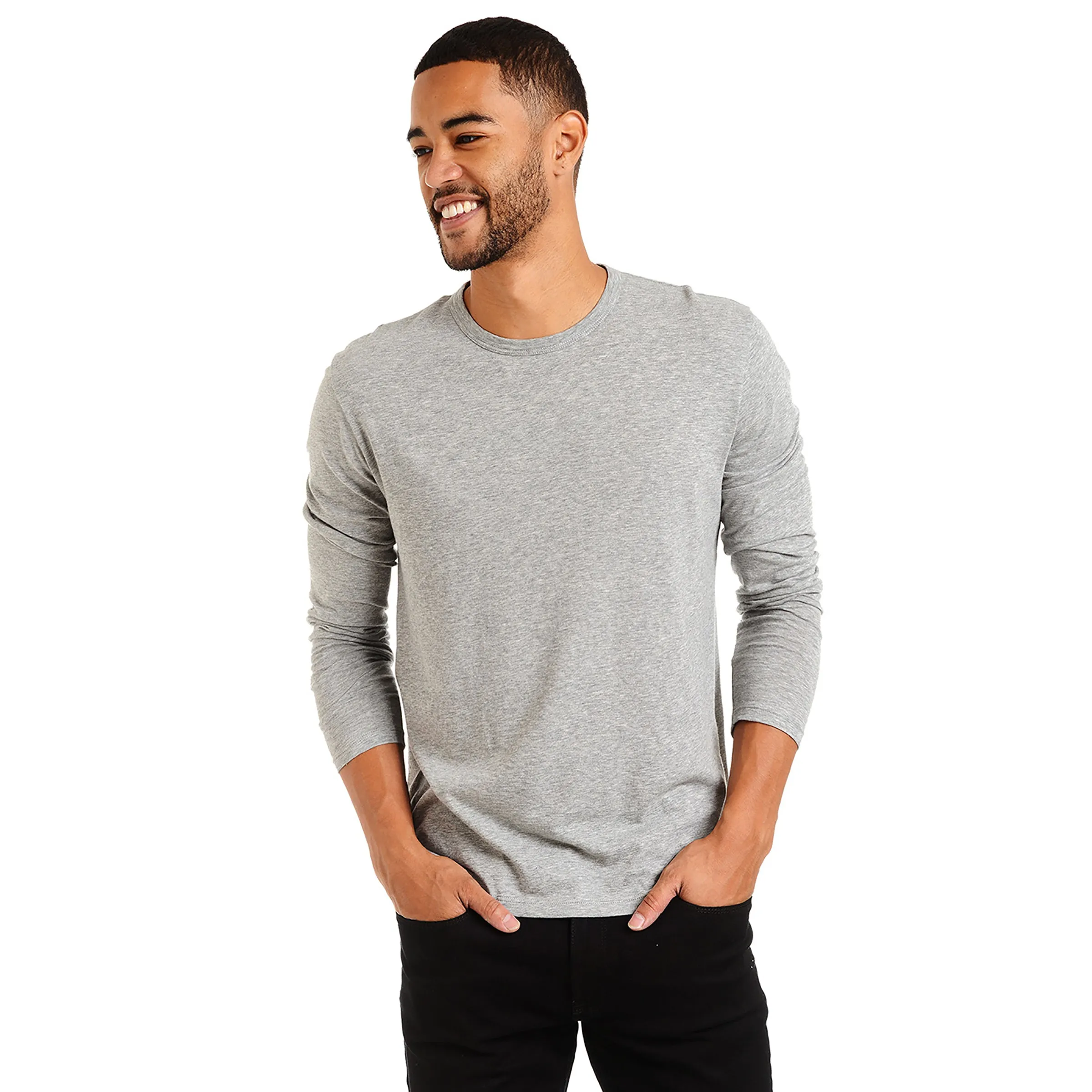 Long Sleeve Crew Tee Driggs sold by Mott & Bow product image thumbnail 4