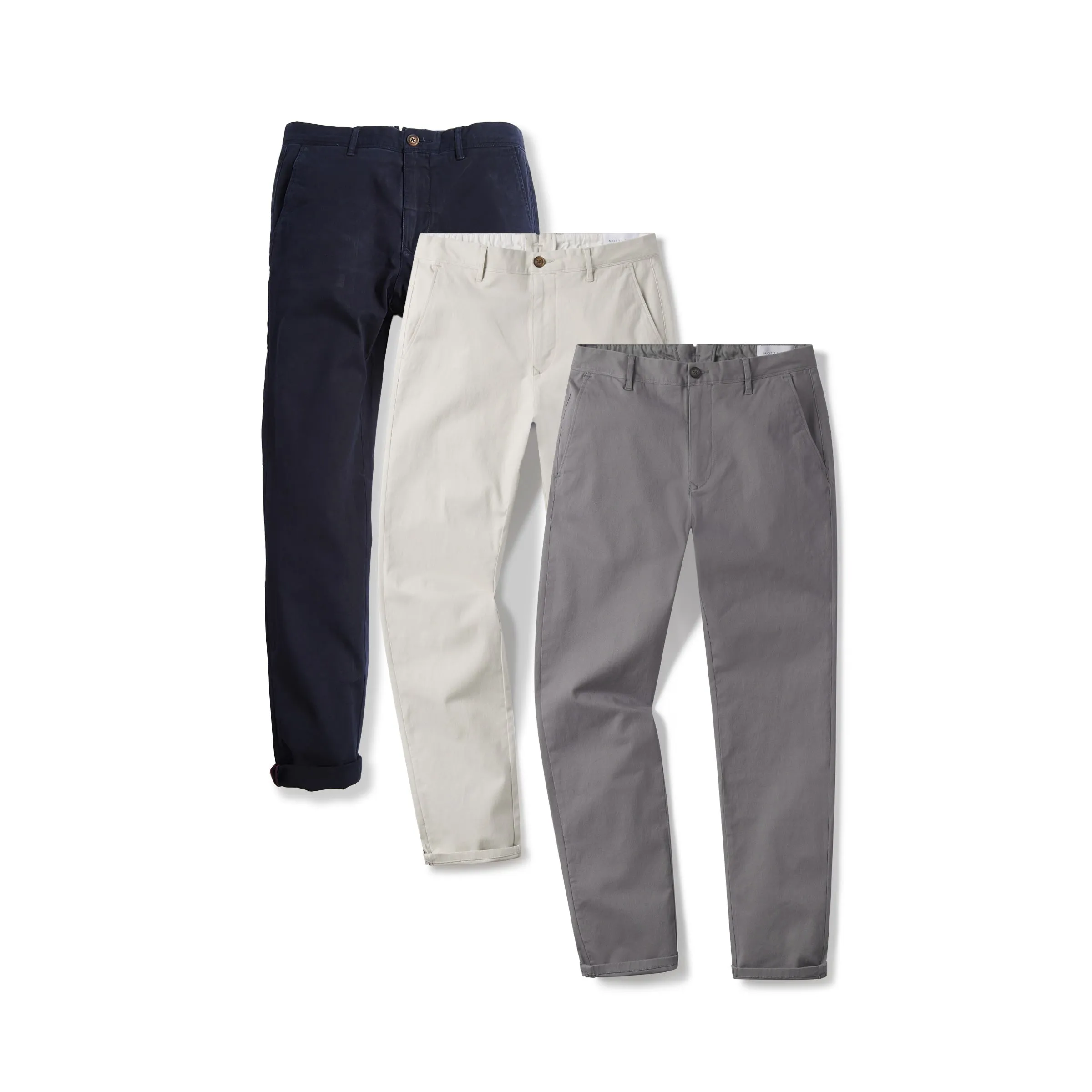 Twill Chino Charles 3-Pack sold by Mott & Bow