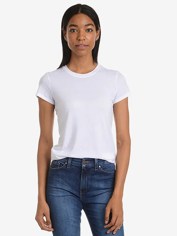 Fitted Crew Marcy Tee sold by Mott & Bow