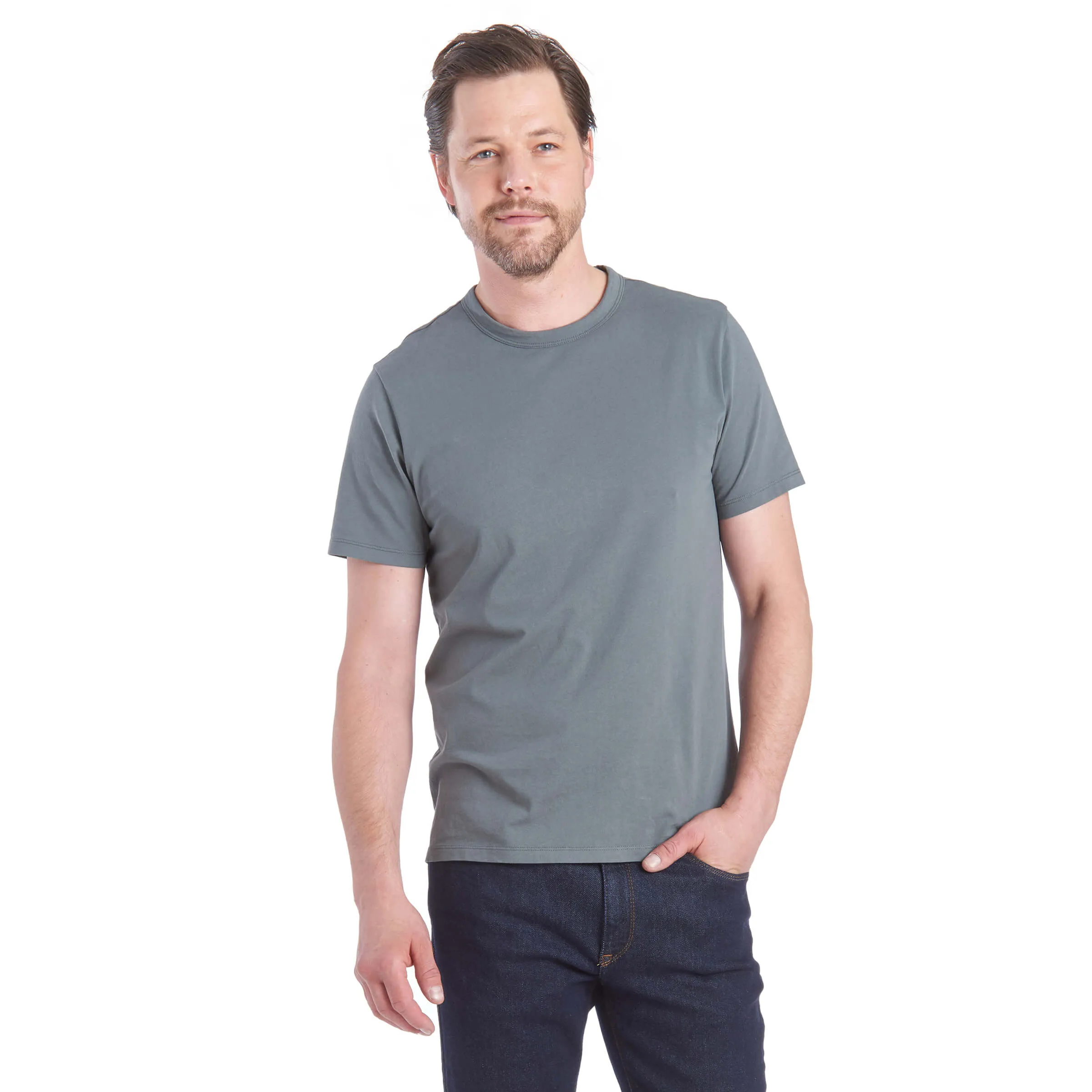 Classic Crew Driggs Tee sold by Mott & Bow product image thumbnail 5