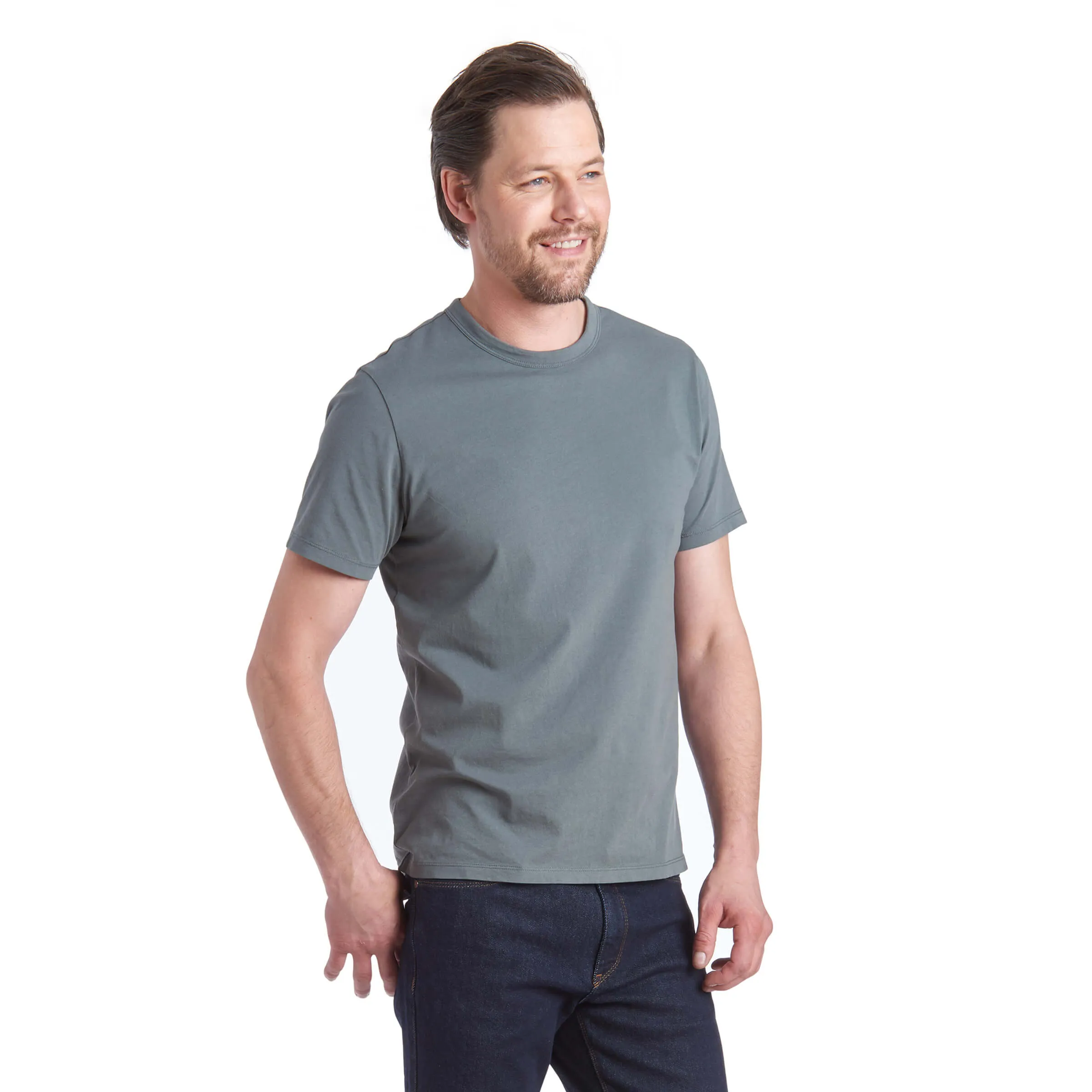 Classic Crew Driggs Tee sold by Mott & Bow product image thumbnail 3
