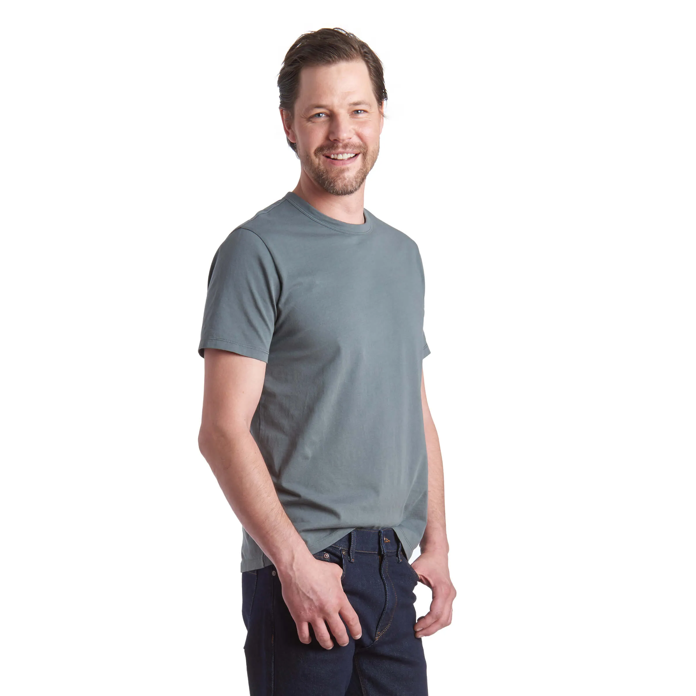 Classic Crew Driggs Tee sold by Mott & Bow product image thumbnail 4