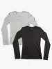 Long Sleeve Crew Tee Marcy 2-Pack sold by Mott & Bow