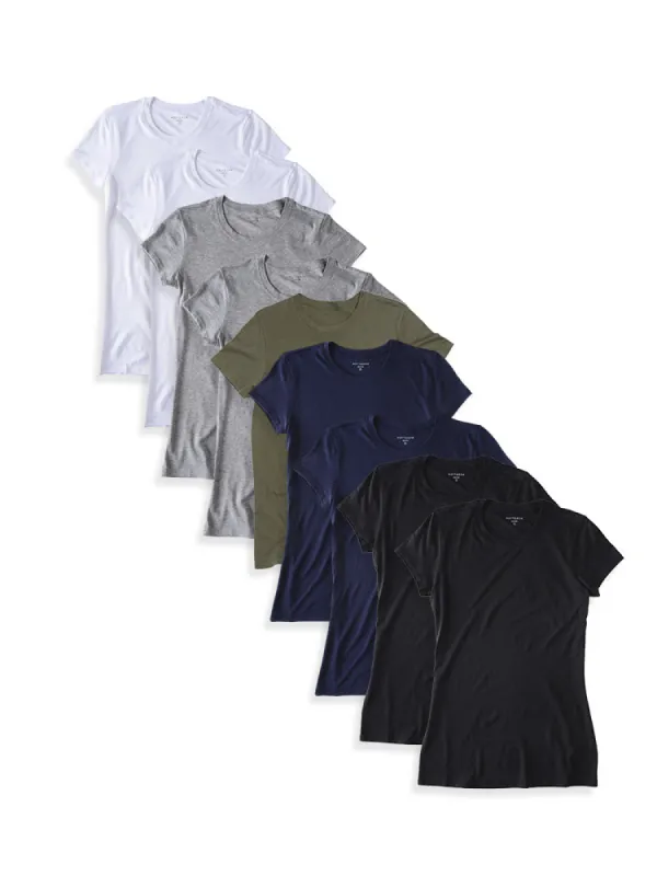Fitted Crew Marcy 9-Pack sold by Mott & Bow