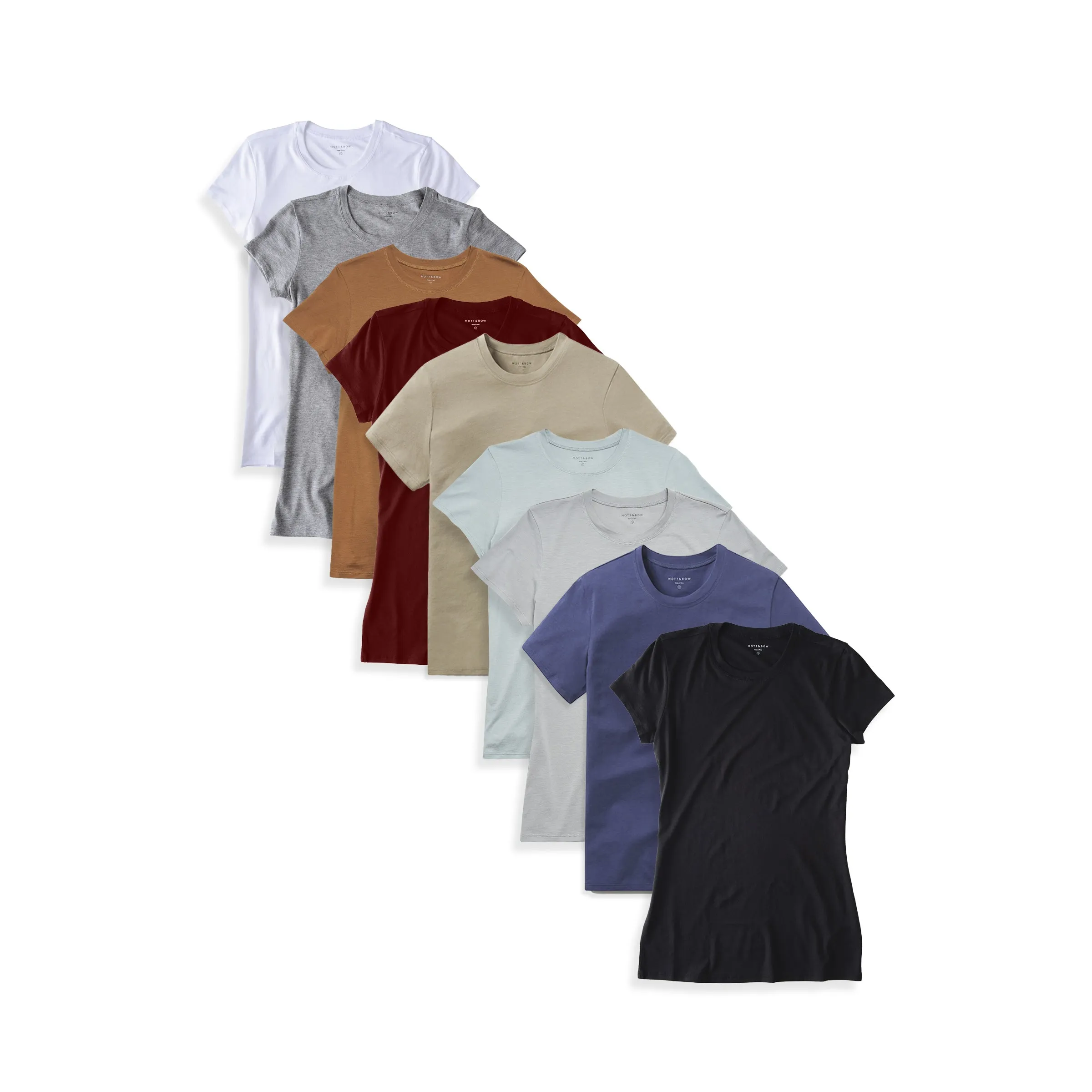 Fitted Crew Marcy 9-Pack sold by Mott & Bow