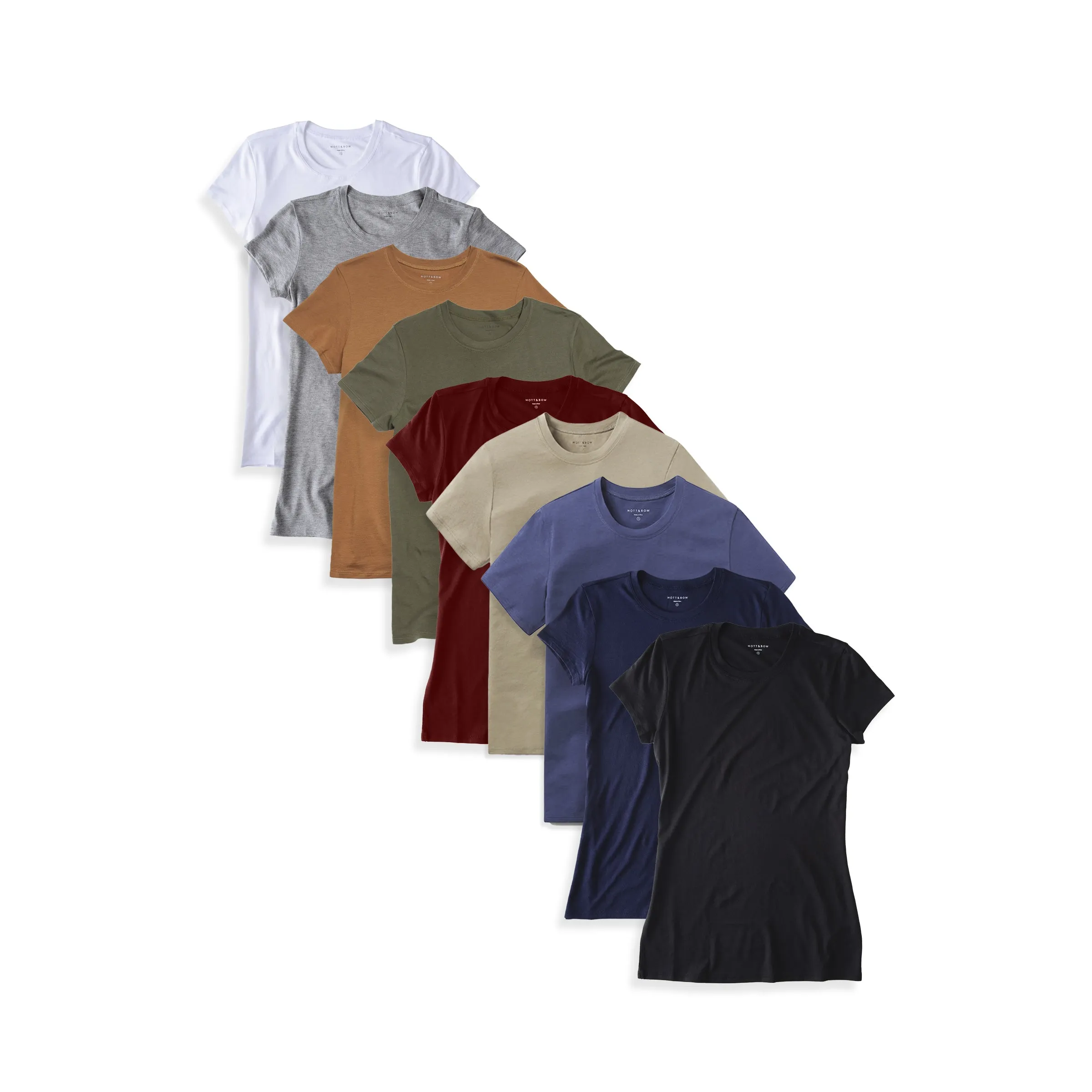 Fitted Crew Marcy 9-Pack sold by Mott & Bow