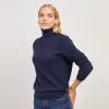 Cashmere Turtleneck Willow Sweater sold by Mott & Bow