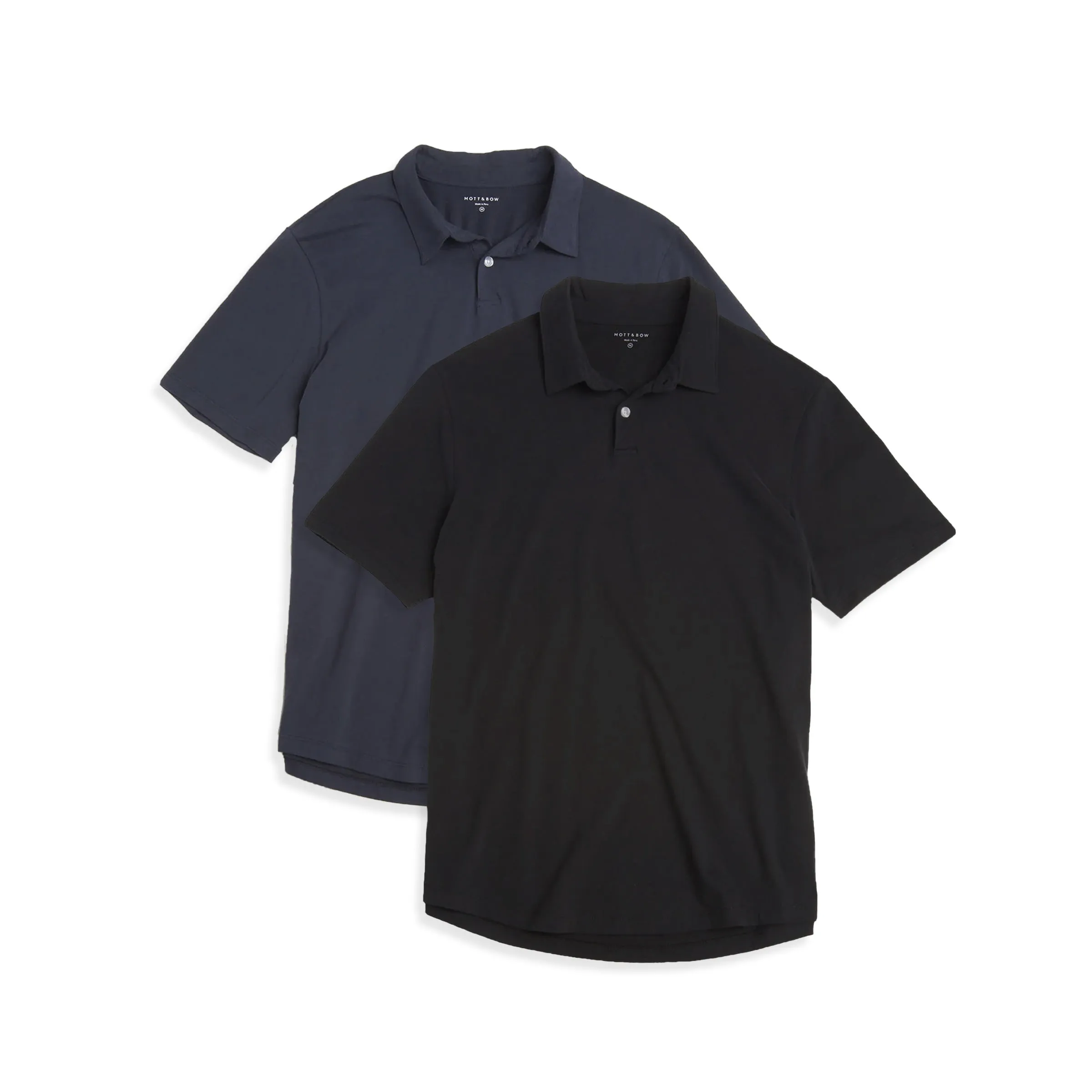 Jersey Sueded Polo 2-Pack sold by Mott & Bow