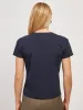 The Cotton Relaxed V-Neck Tee sold by Mott & Bow
