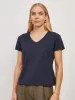 The Cotton Relaxed V-Neck Tee sold by Mott & Bow
