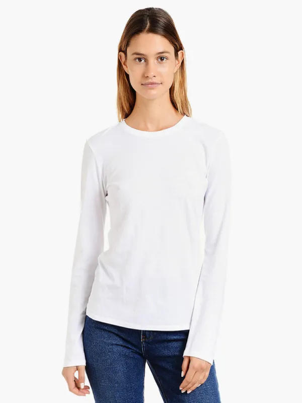 Long Sleeve Crew Tee Marcy sold by Mott & Bow
