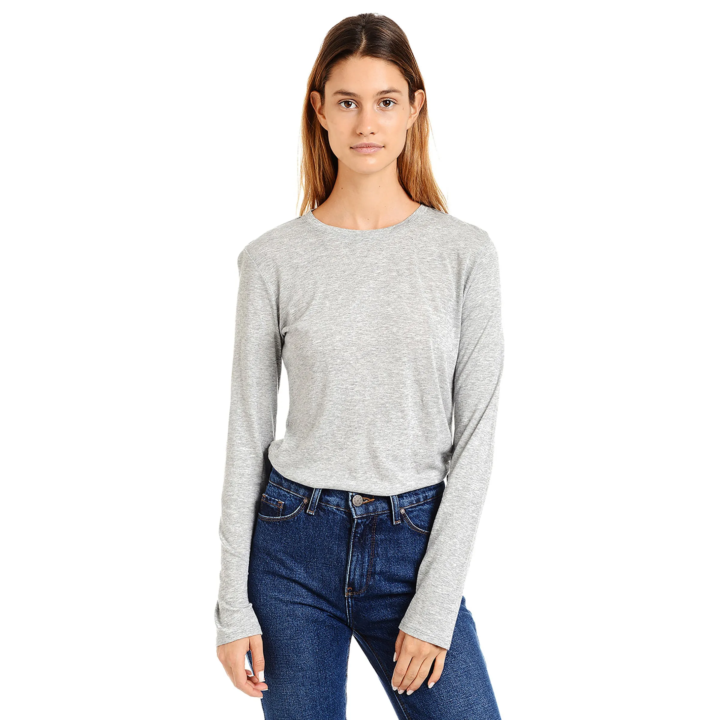 Long Sleeve Crew Tee Marcy sold by Mott & Bow product image thumbnail 4