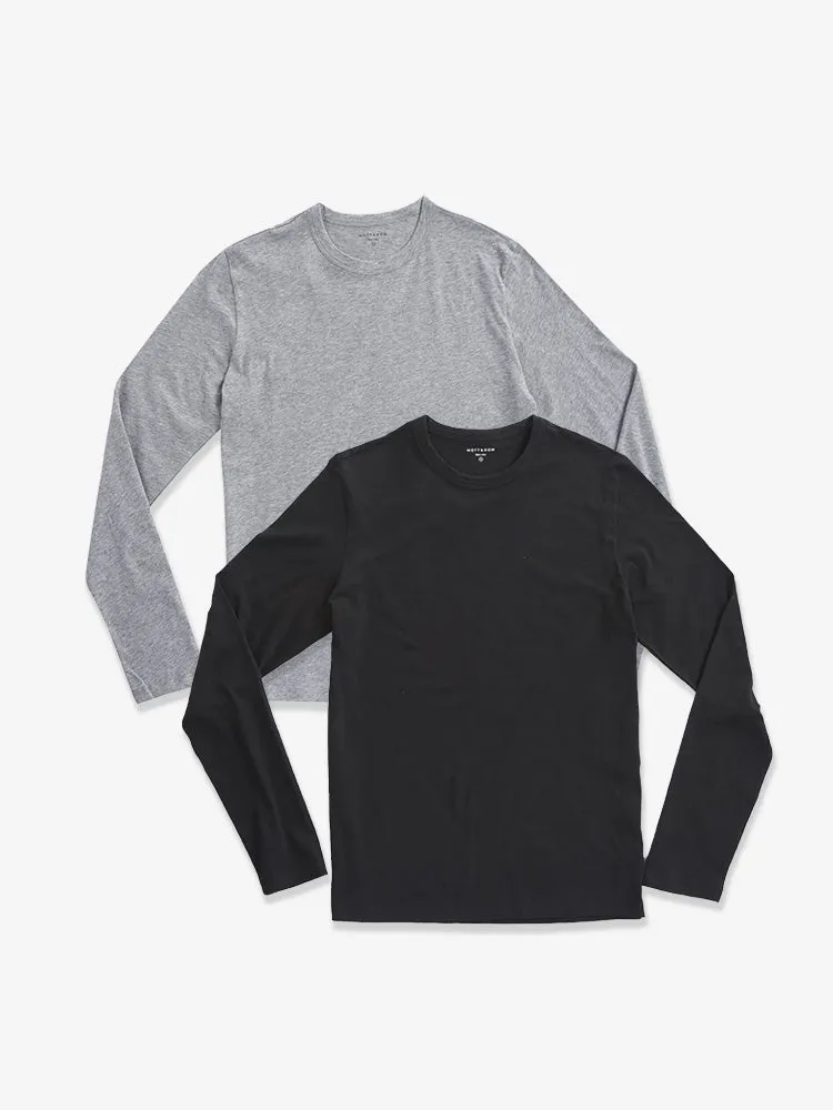Long Sleeve Crew Tee Driggs 2-Pack sold by Mott & Bow product image thumbnail 2