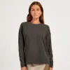 Cotton Jersey Oversized Long Sleeve Tee sold by Mott & Bow