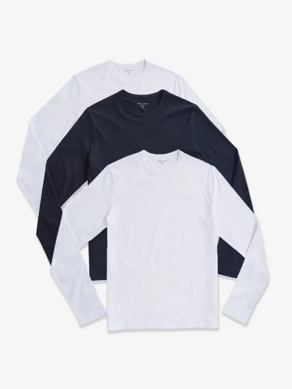 Long Sleeve Crew Tee Driggs 3-Pack sold by Mott & Bow