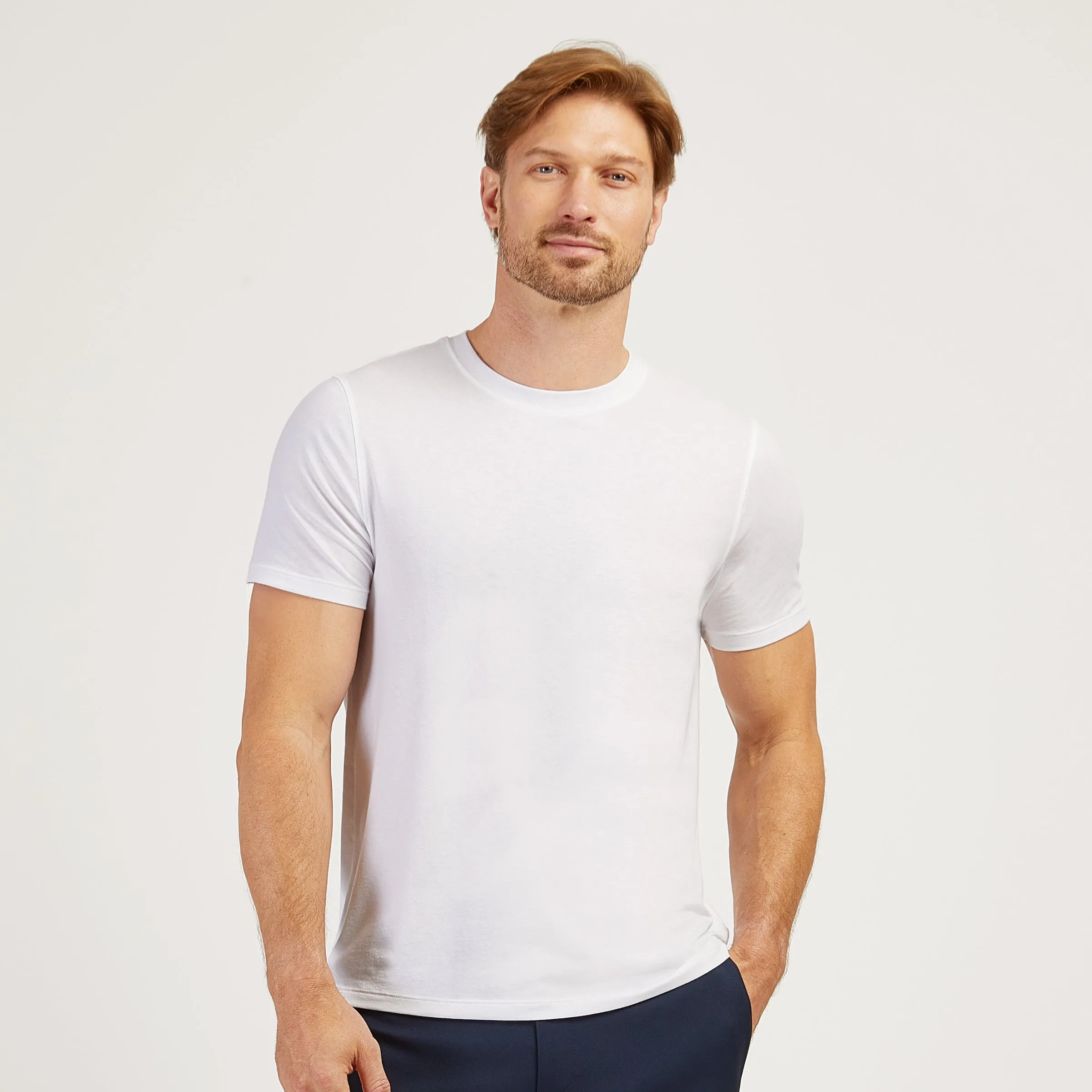 Luxe Stretch Tee sold by Mott & Bow product image thumbnail 3
