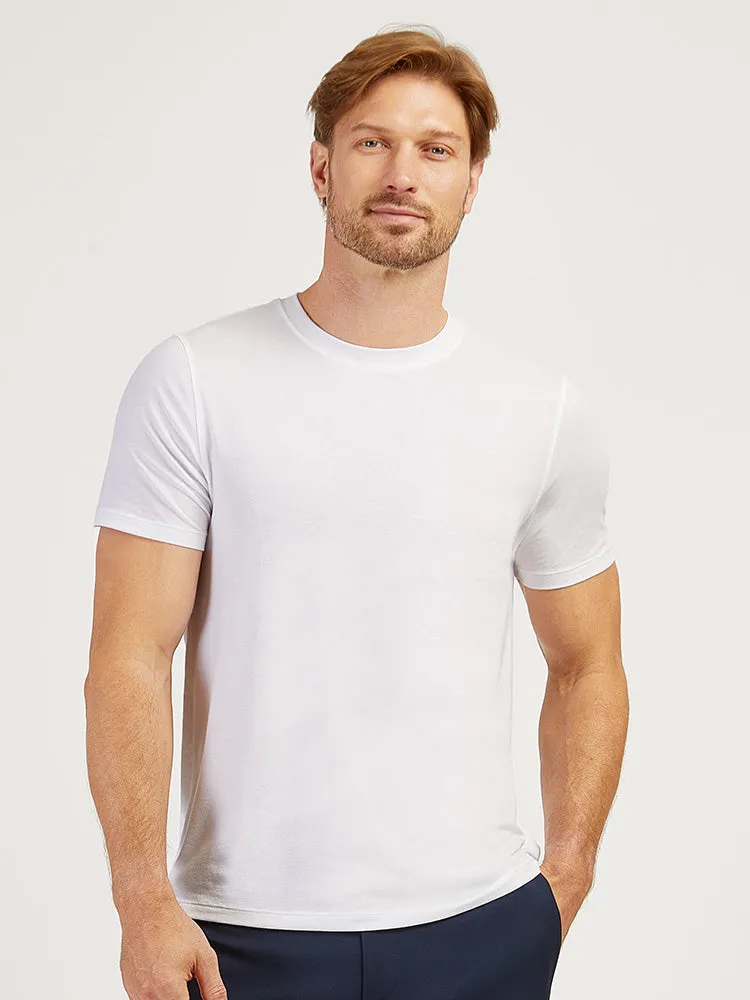 Luxe Stretch Tee sold by Mott & Bow