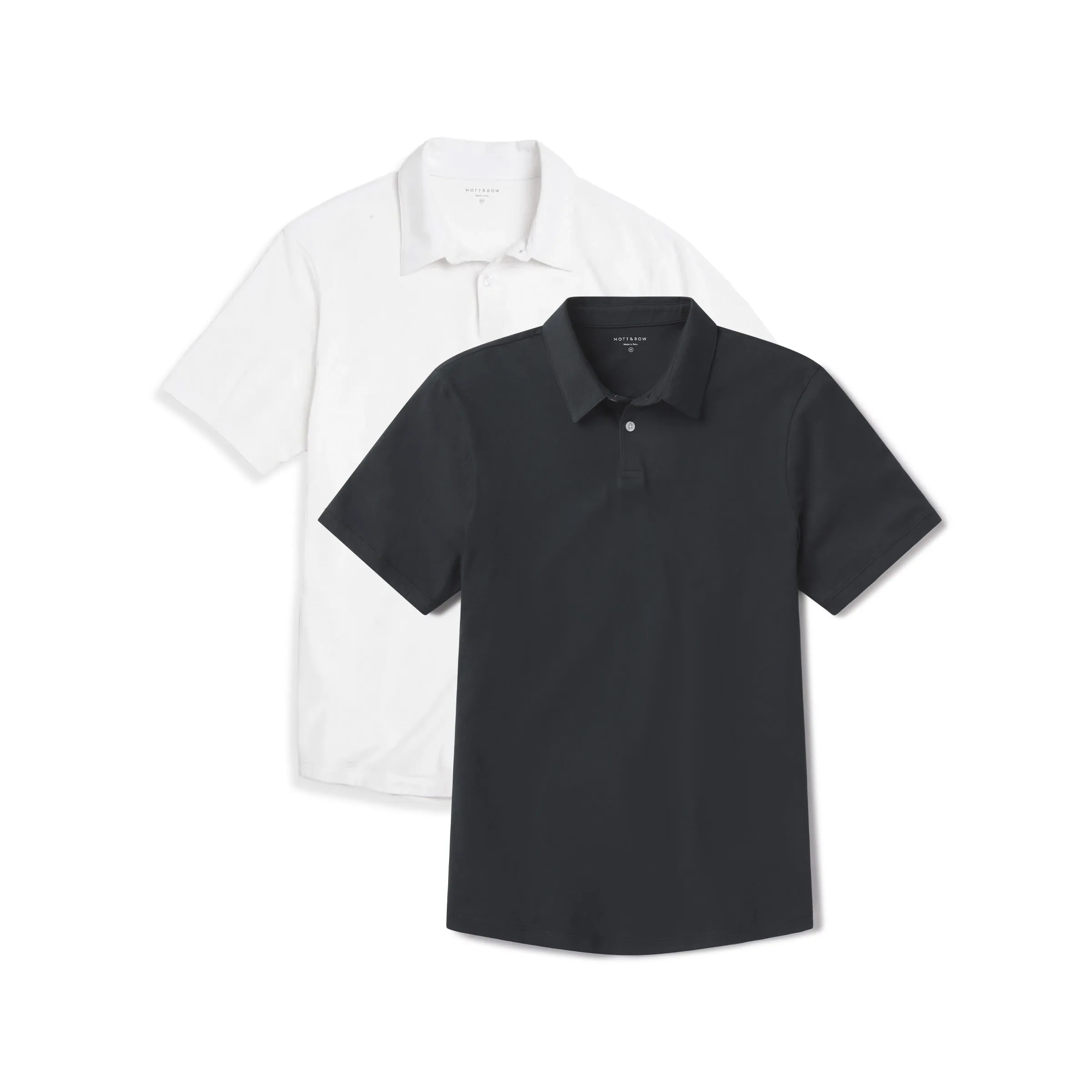 Jersey Sueded Polo 2-Pack sold by Mott & Bow product image thumbnail 3