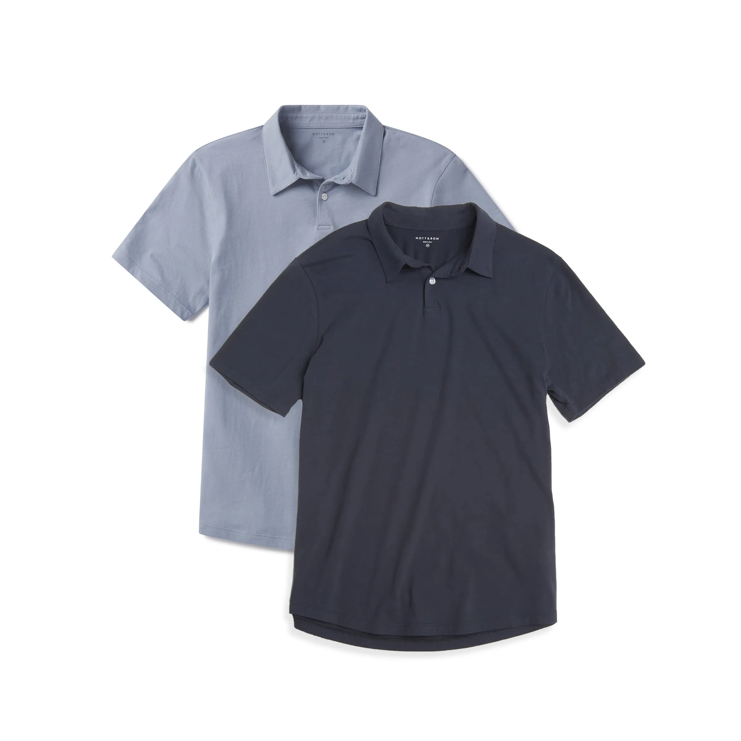 Jersey Sueded Polo 2-Pack sold by Mott & Bow product image thumbnail 3