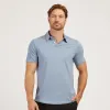 Jersey Sueded Polo sold by Mott & Bow