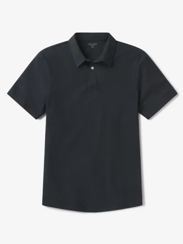 Jersey Sueded Polo sold by Mott & Bow