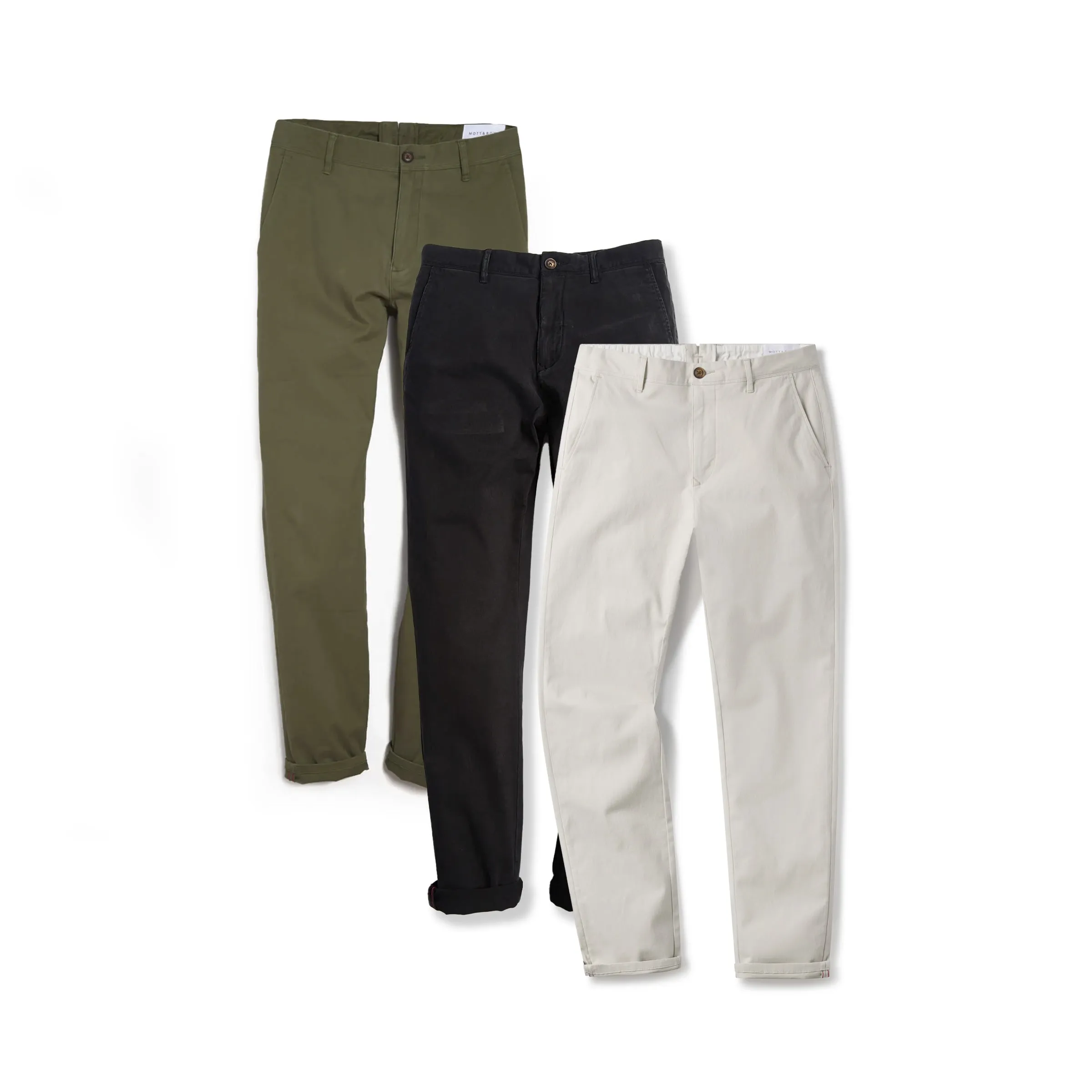 Twill Chino Charles 3-Pack sold by Mott & Bow product image thumbnail 3