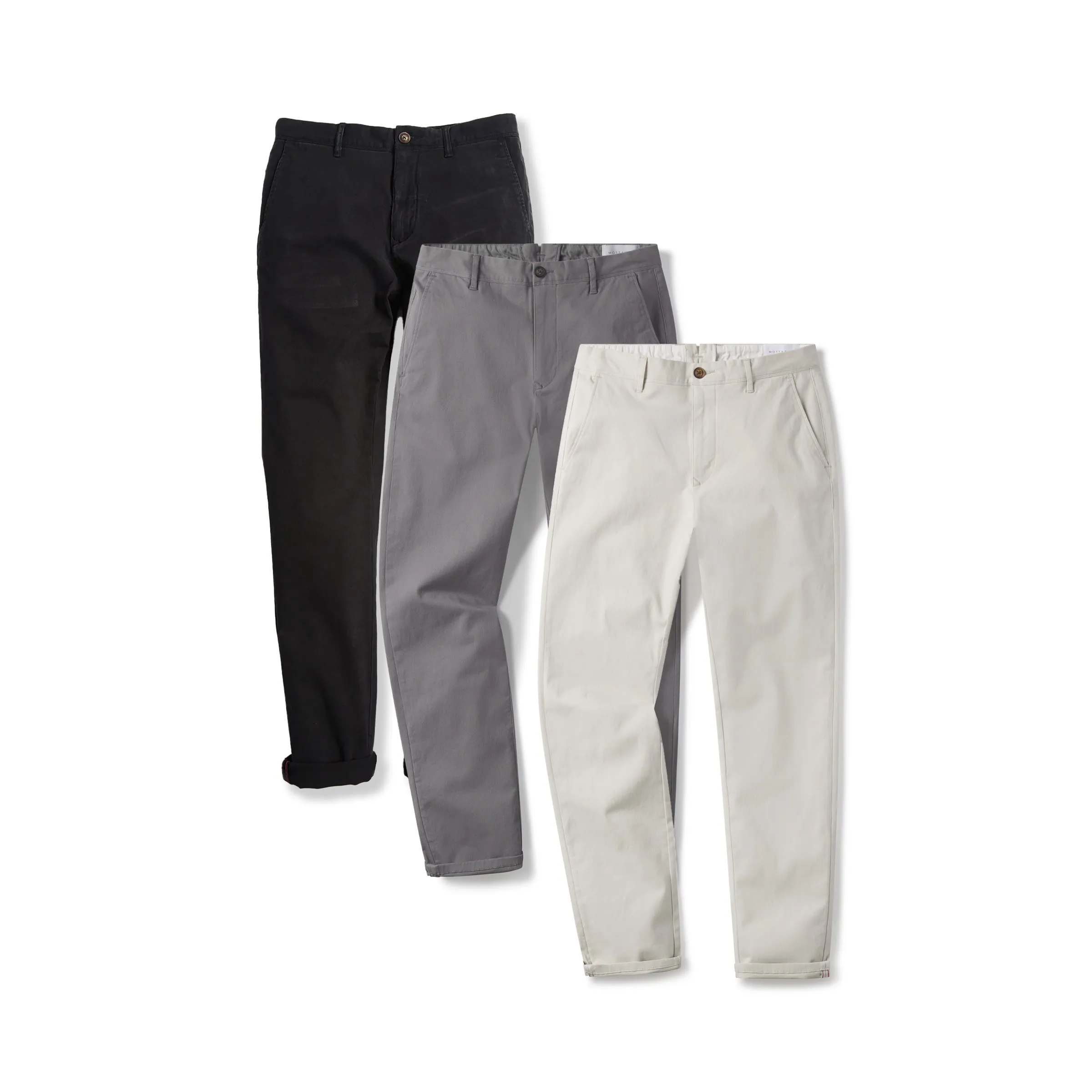 Everyday Comfort Chino Slim Pants 3-Pack sold by Mott & Bow product image thumbnail 3