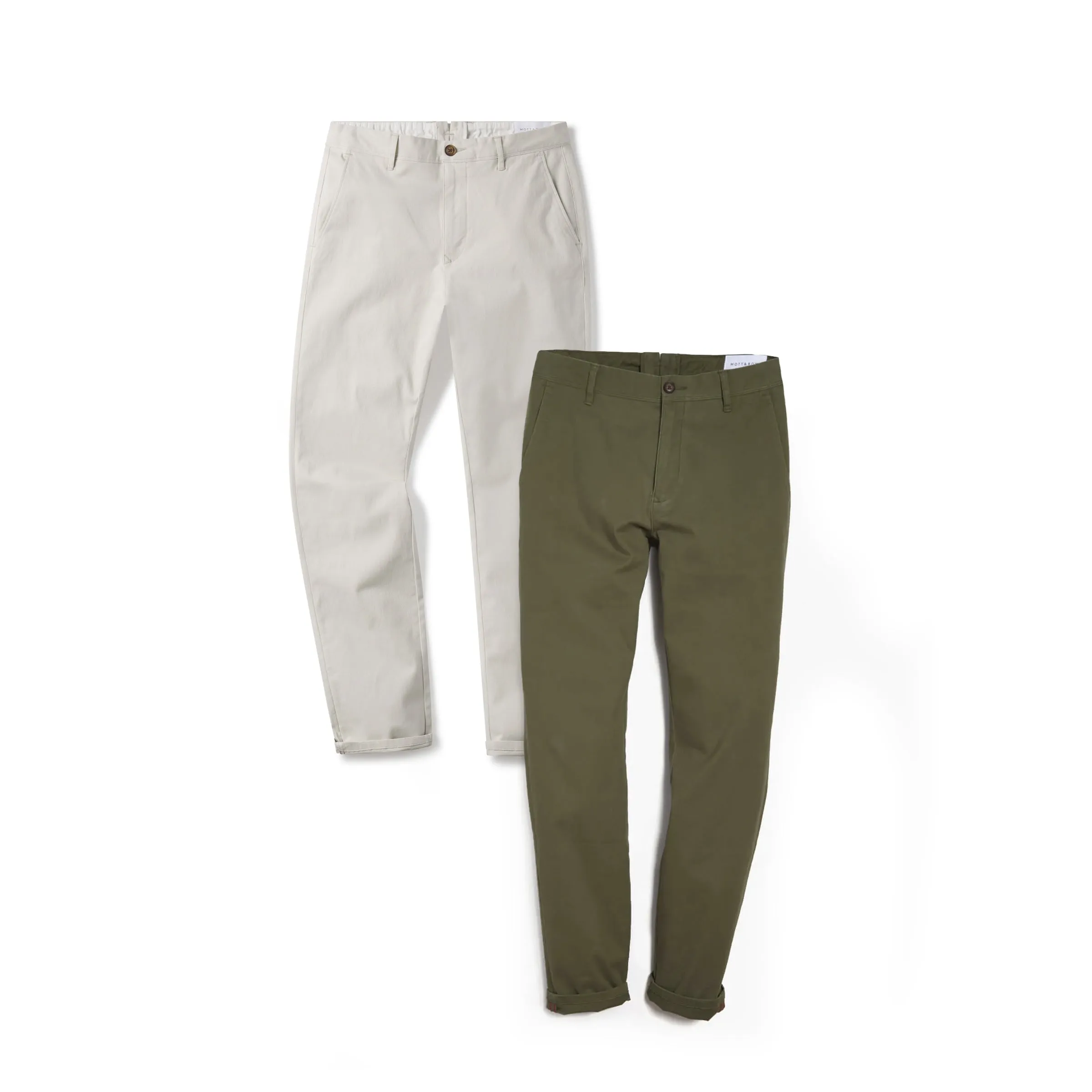 Everyday Comfort Chino Slim Pants 2-Pack sold by Mott & Bow product image thumbnail 3