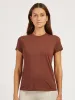 Fitted Crew Marcy Tee sold by Mott & Bow