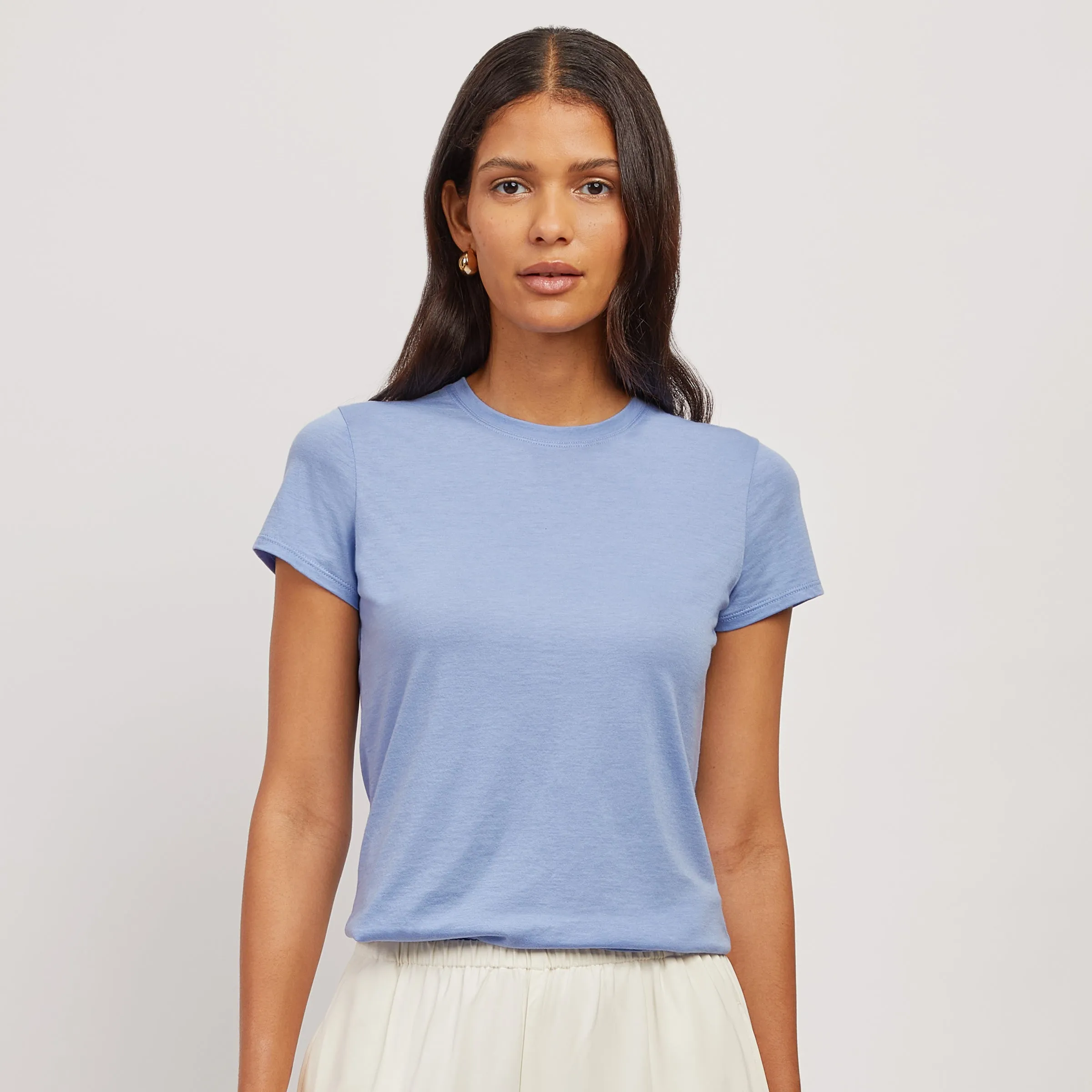 Fitted Crew Marcy Tee sold by Mott & Bow product image thumbnail 4