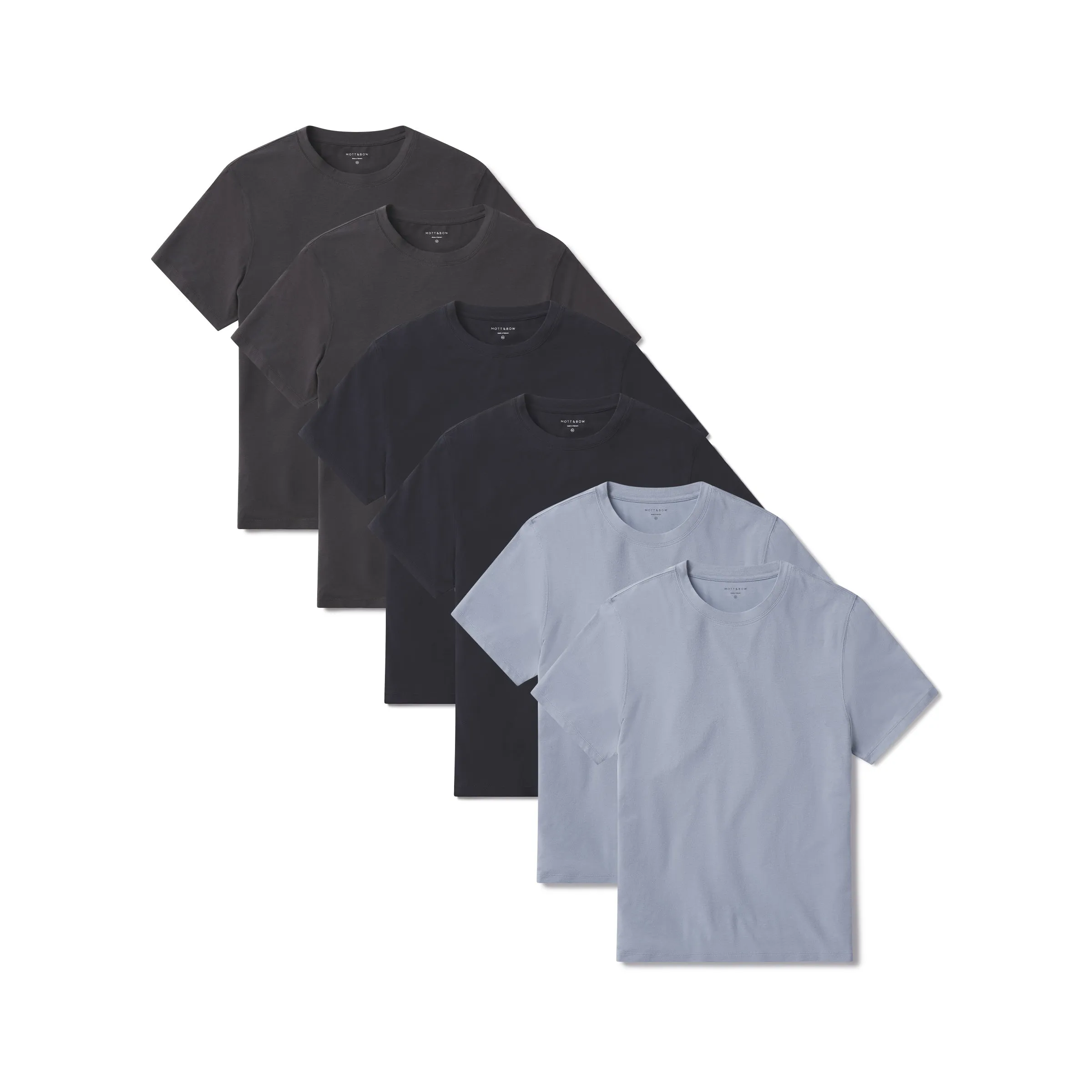 Luxe Stretch Tee 6-Pack sold by Mott & Bow product image thumbnail 3