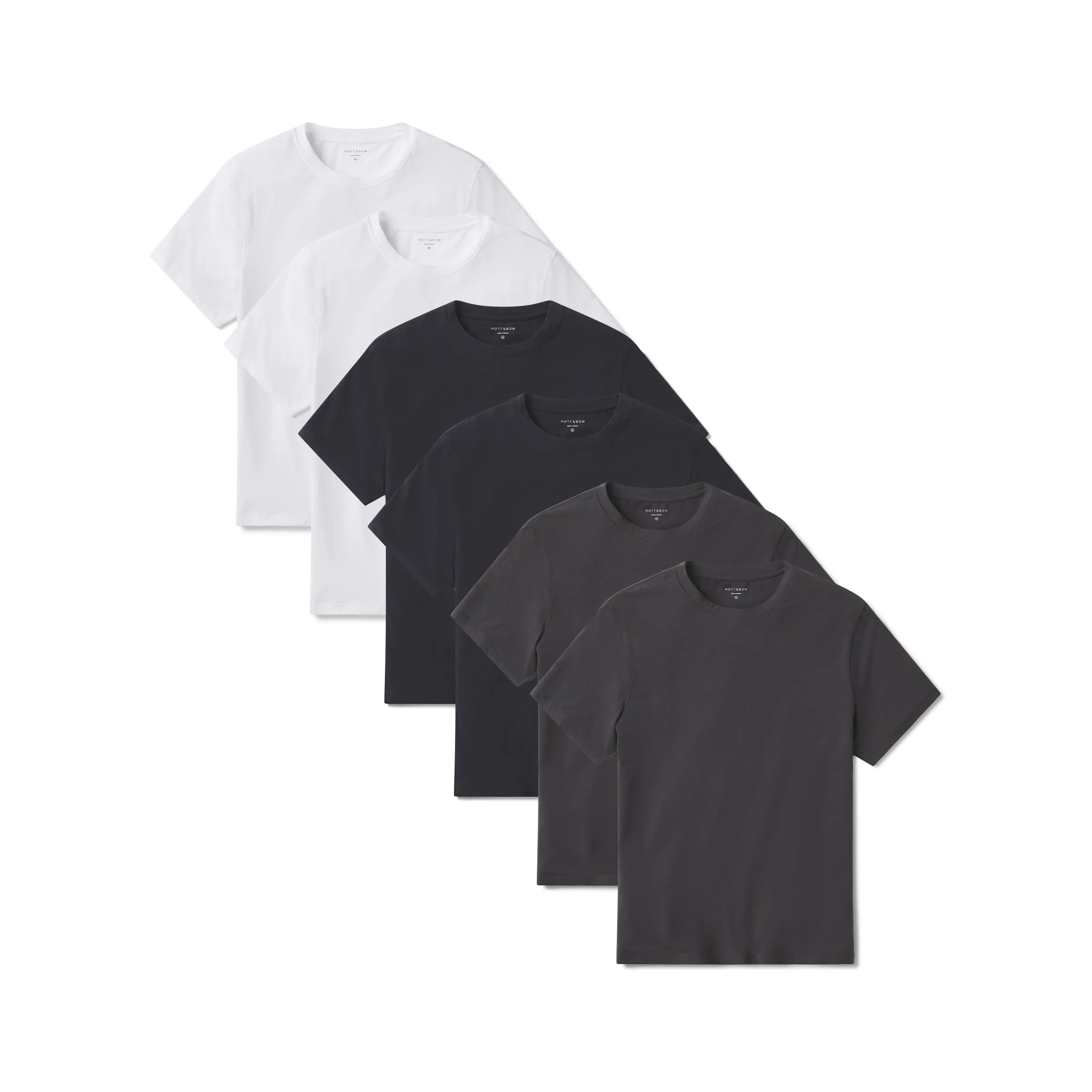 Luxe Stretch Tee 6-Pack sold by Mott & Bow product image thumbnail 3
