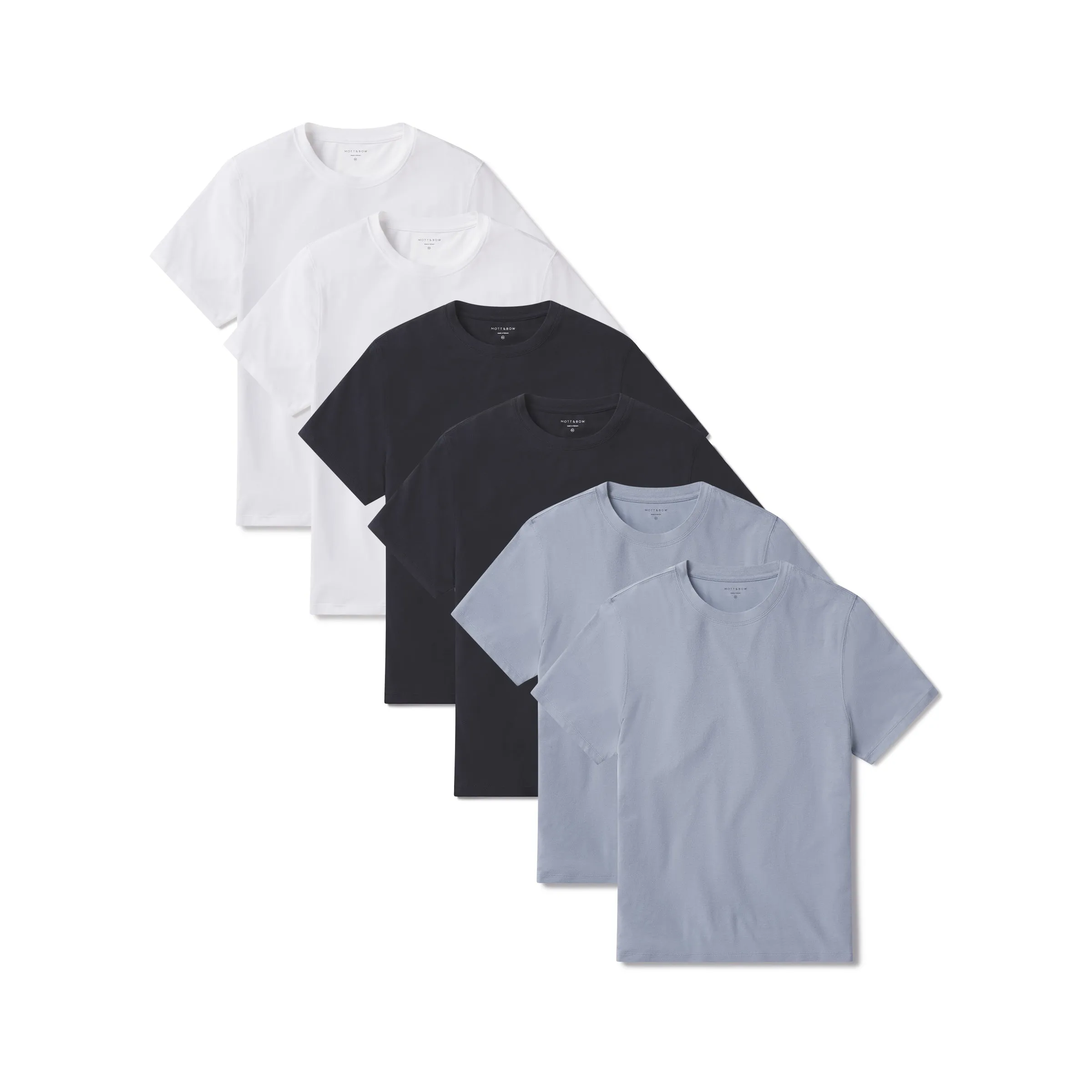 Luxe Stretch Tee 6-Pack sold by Mott & Bow product image thumbnail 3
