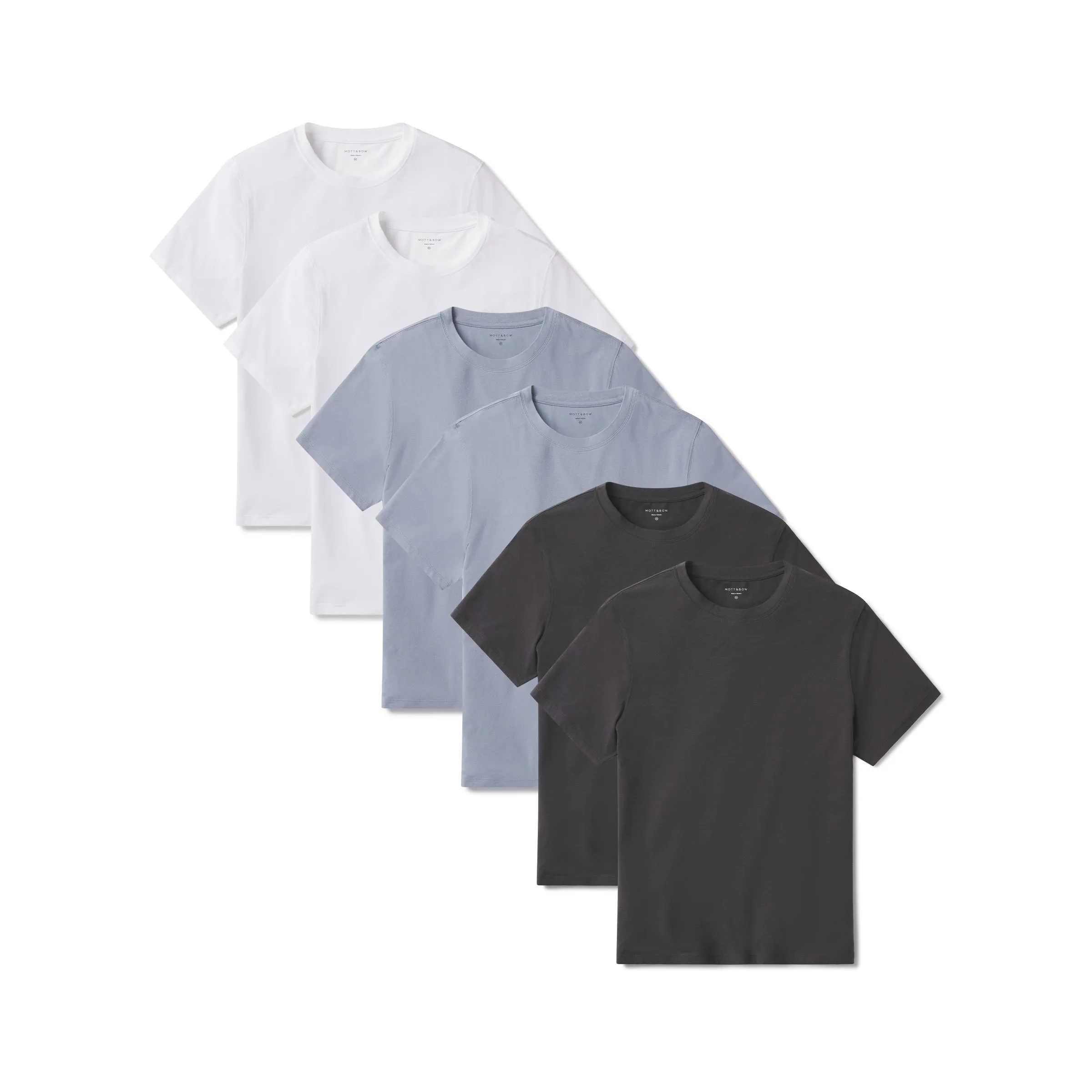 Luxe Stretch Tee 6-Pack sold by Mott & Bow product image thumbnail 3