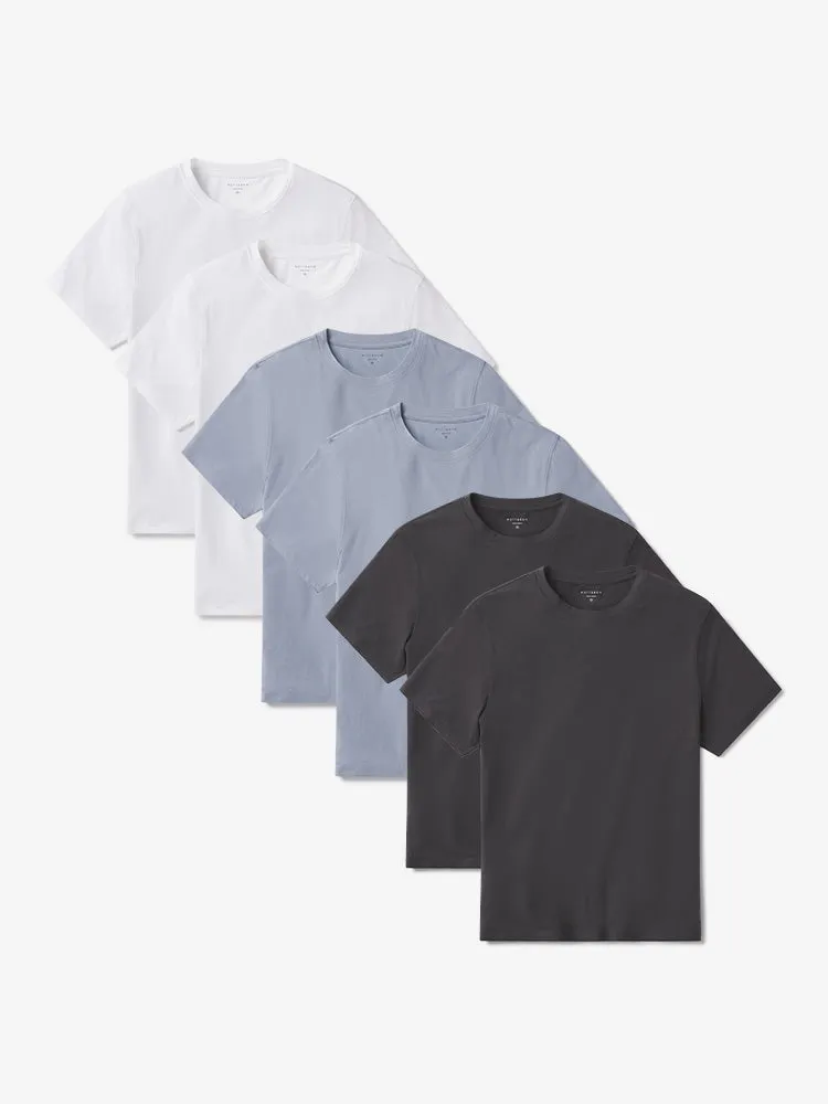 Luxe Stretch Tee 6-Pack sold by Mott & Bow