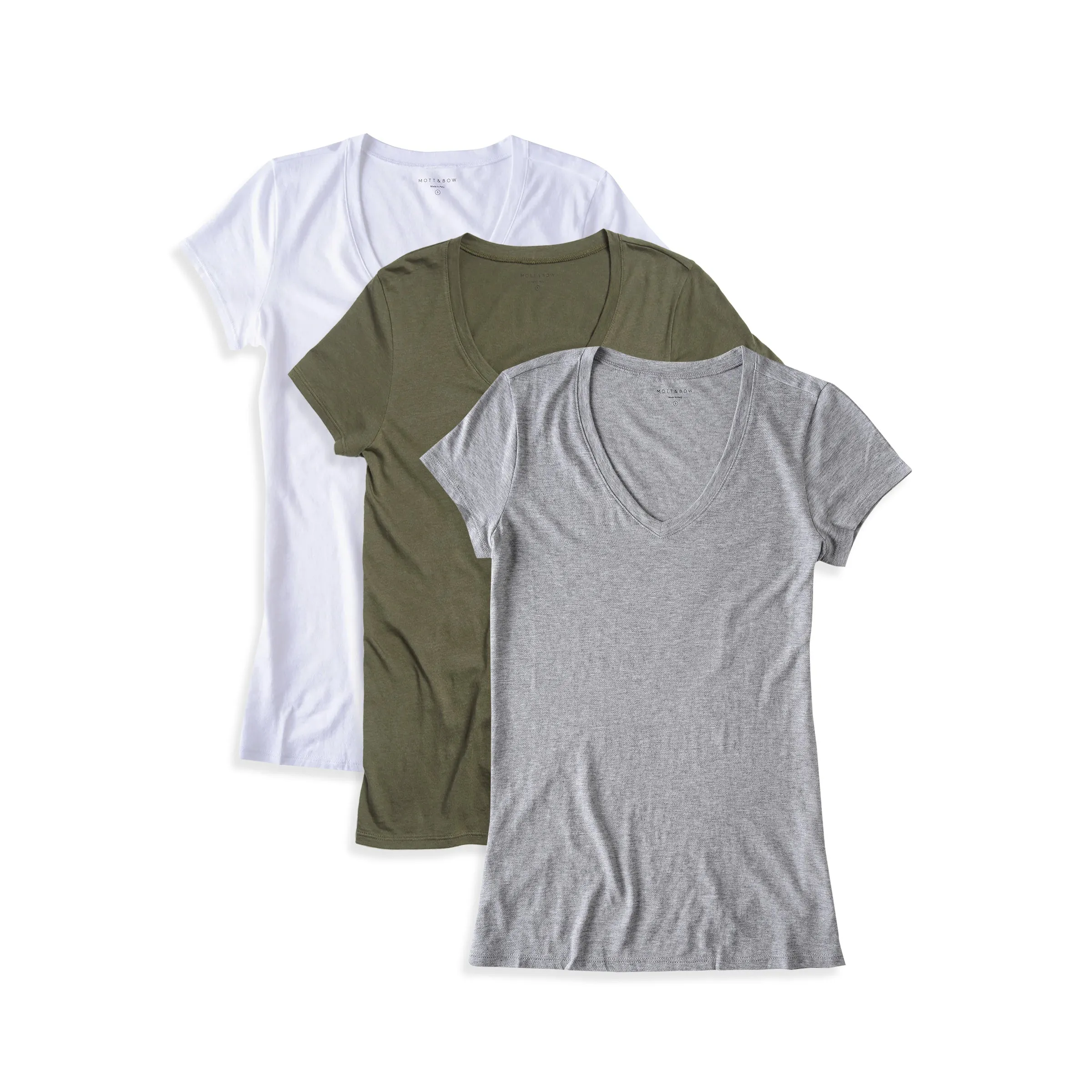 Fitted V-Neck Marcy 3-Pack sold by Mott & Bow product image thumbnail 3