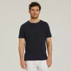 Linen Blend Crew Tee sold by Mott & Bow