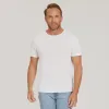 Linen Blend Crew Tee sold by Mott & Bow