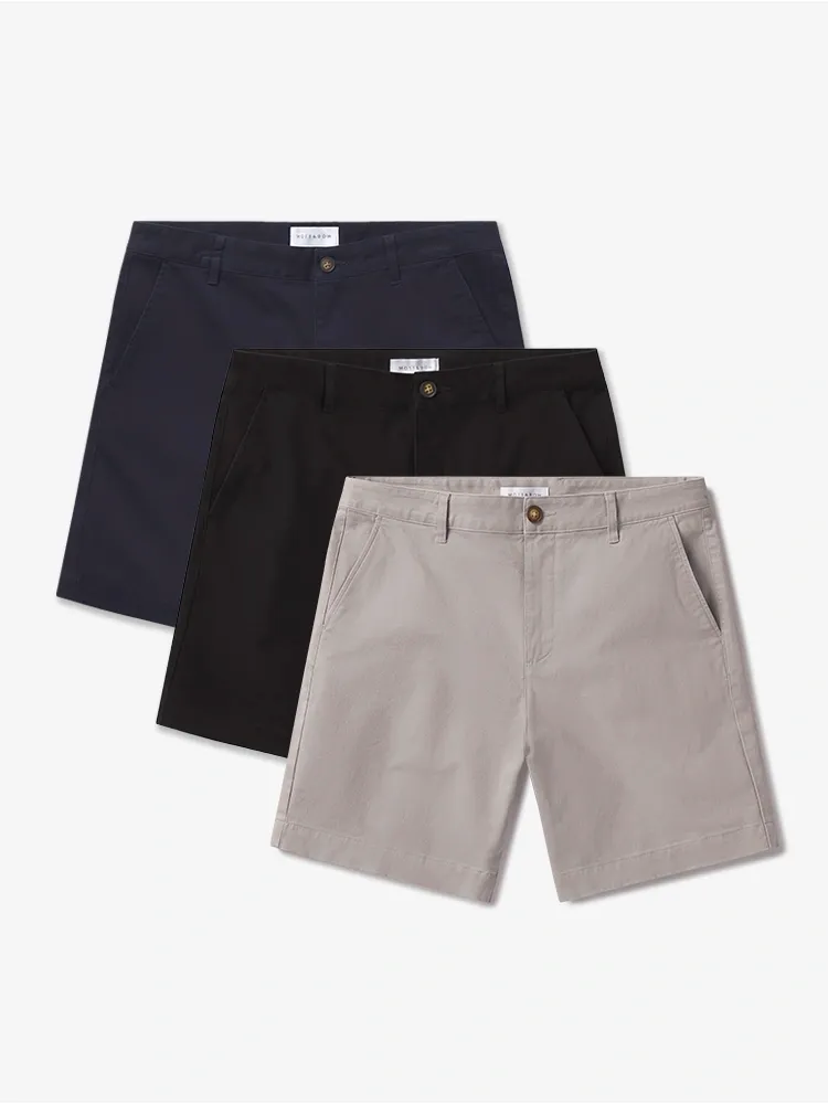 Stretch Chino Short 3-Pack sold by Mott & Bow product image thumbnail 2