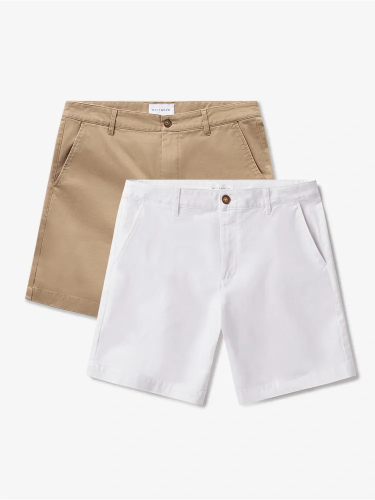 Stretch Chino Short 2-Pack sold by Mott & Bow