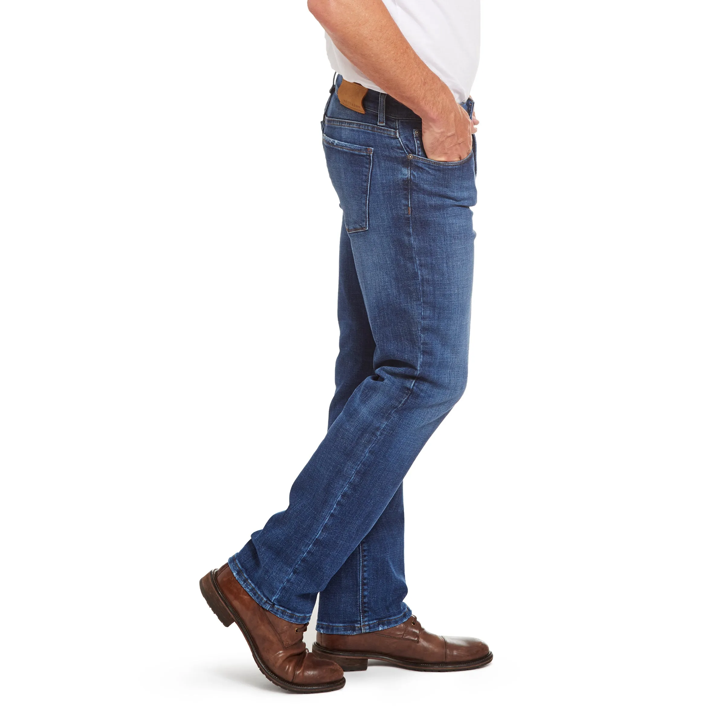Straight Dynamic Stretch Jeans sold by Mott & Bow product image thumbnail 5